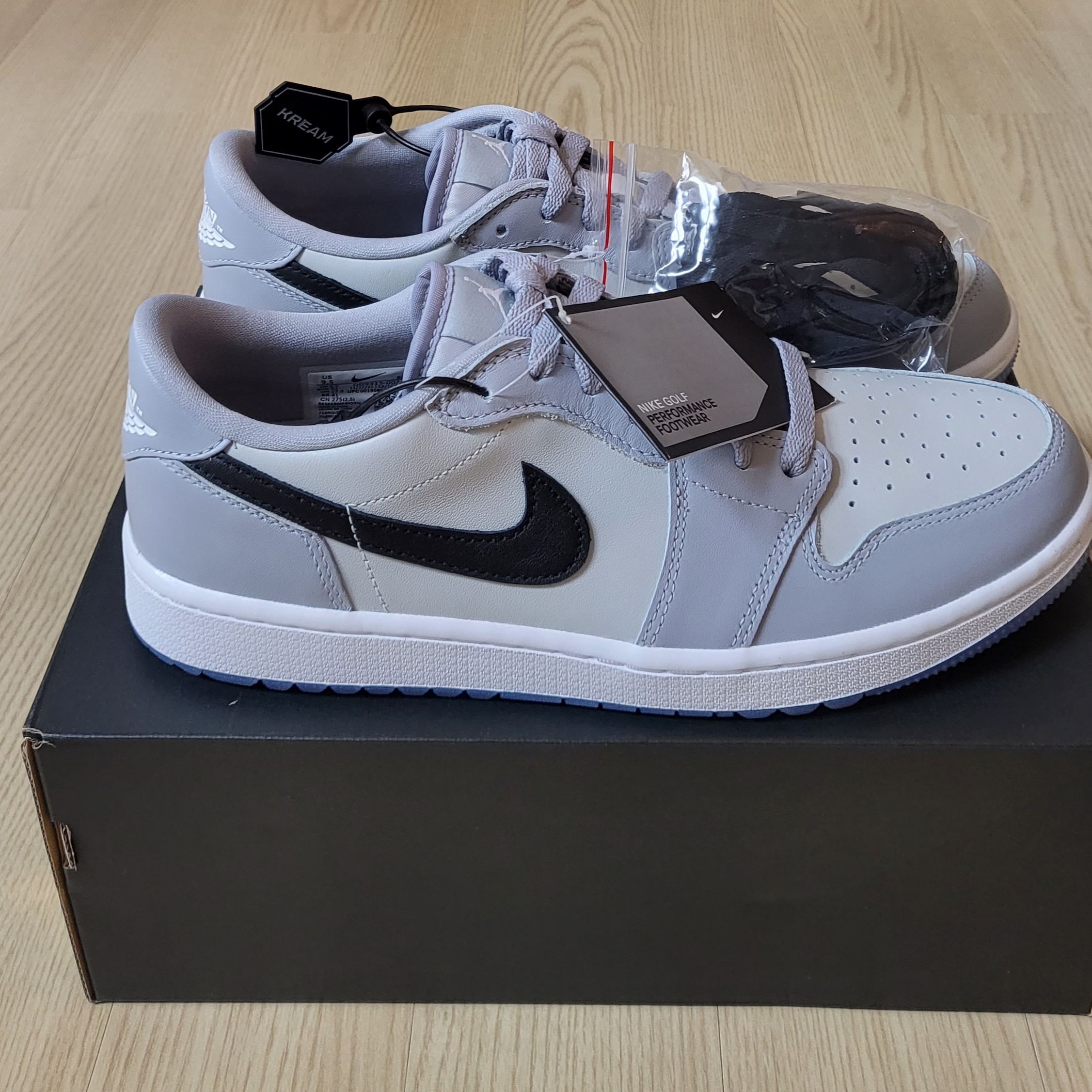 Jordan 1 Low Golf Wolf Grey 착용 스타일