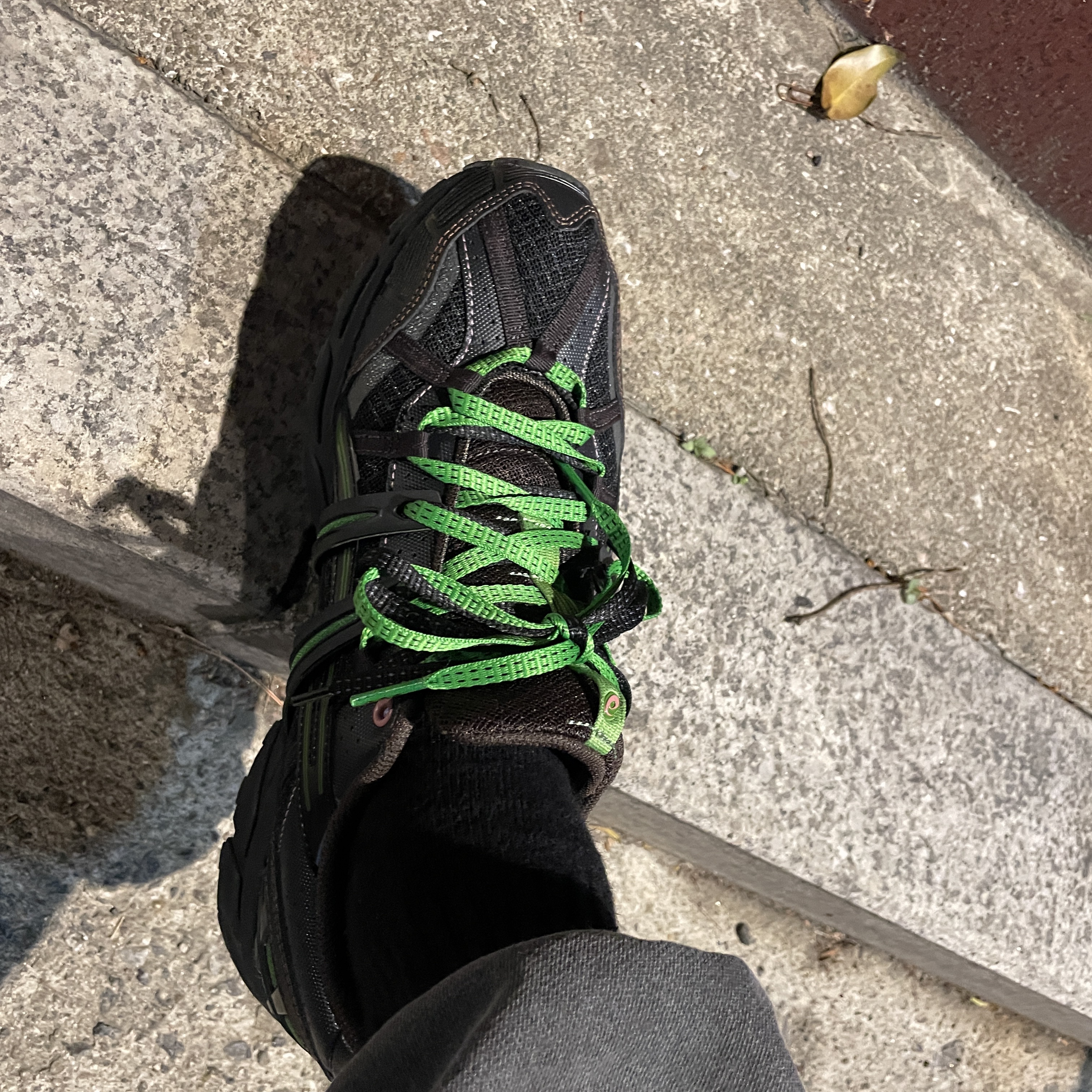 Asics x Andersson Bell Gel-Sonoma 15-50 Black Green 착용 스타일