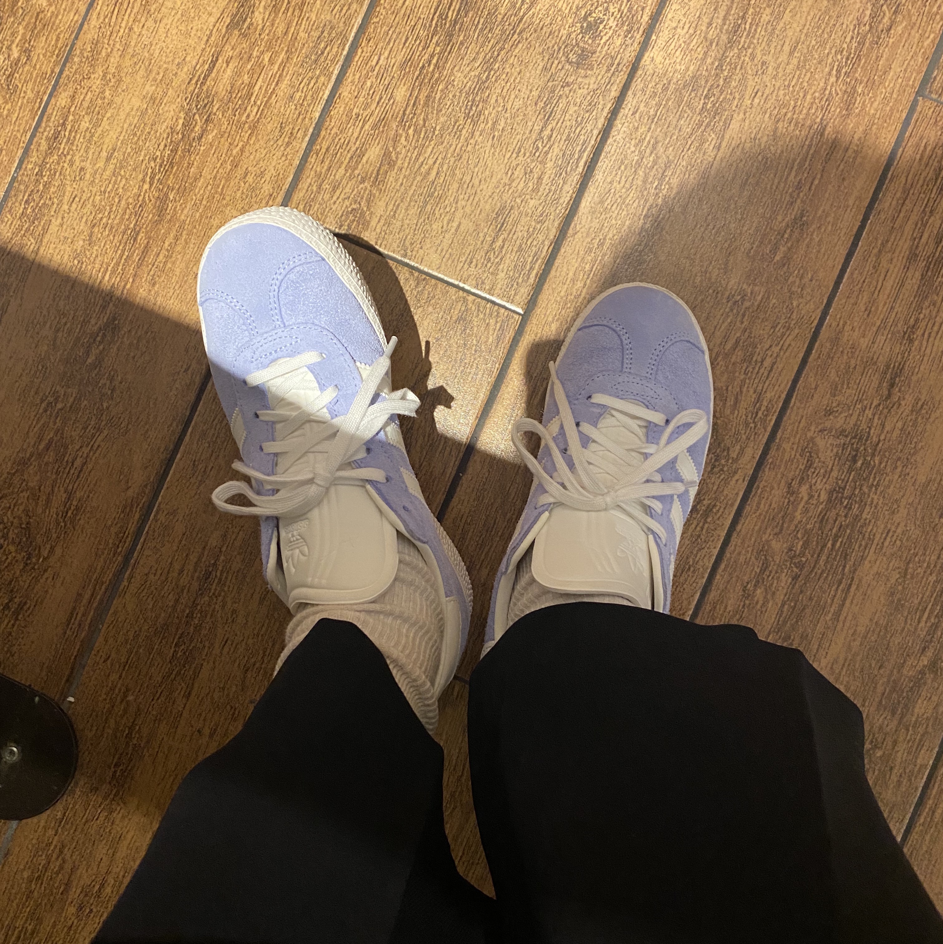 (J) Adidas Gazelle Blue Dawn 착용 스타일