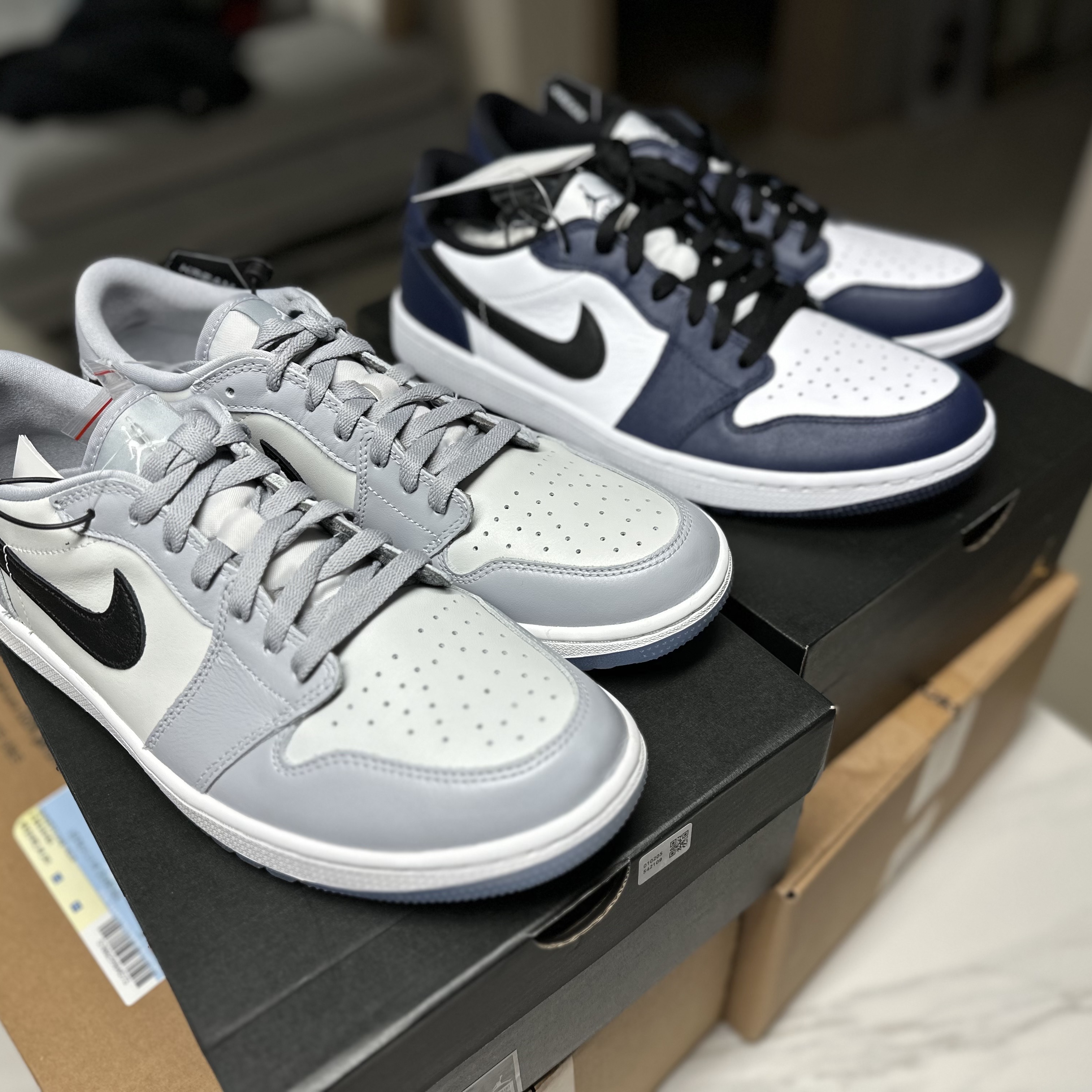 Jordan 1 Low Golf Midnight Navy 착용 스타일