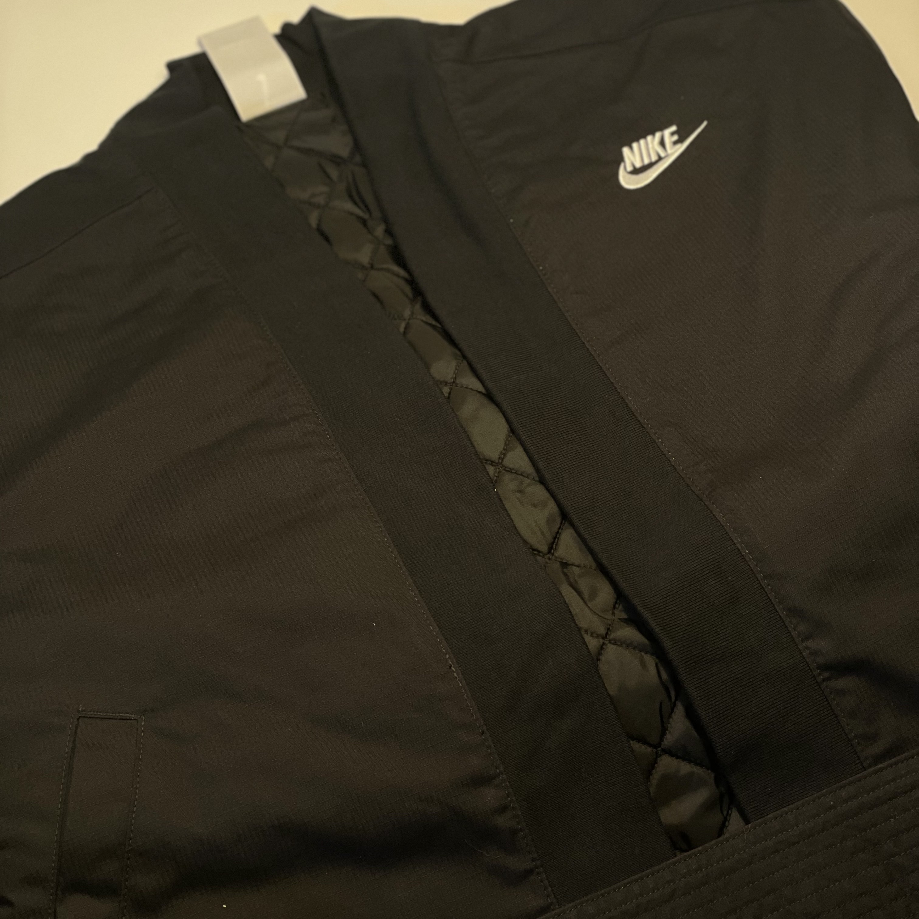 Nike x Peaceminusone 2+1 Jacket Black (DR0100-010) 착용 스타일 - 1