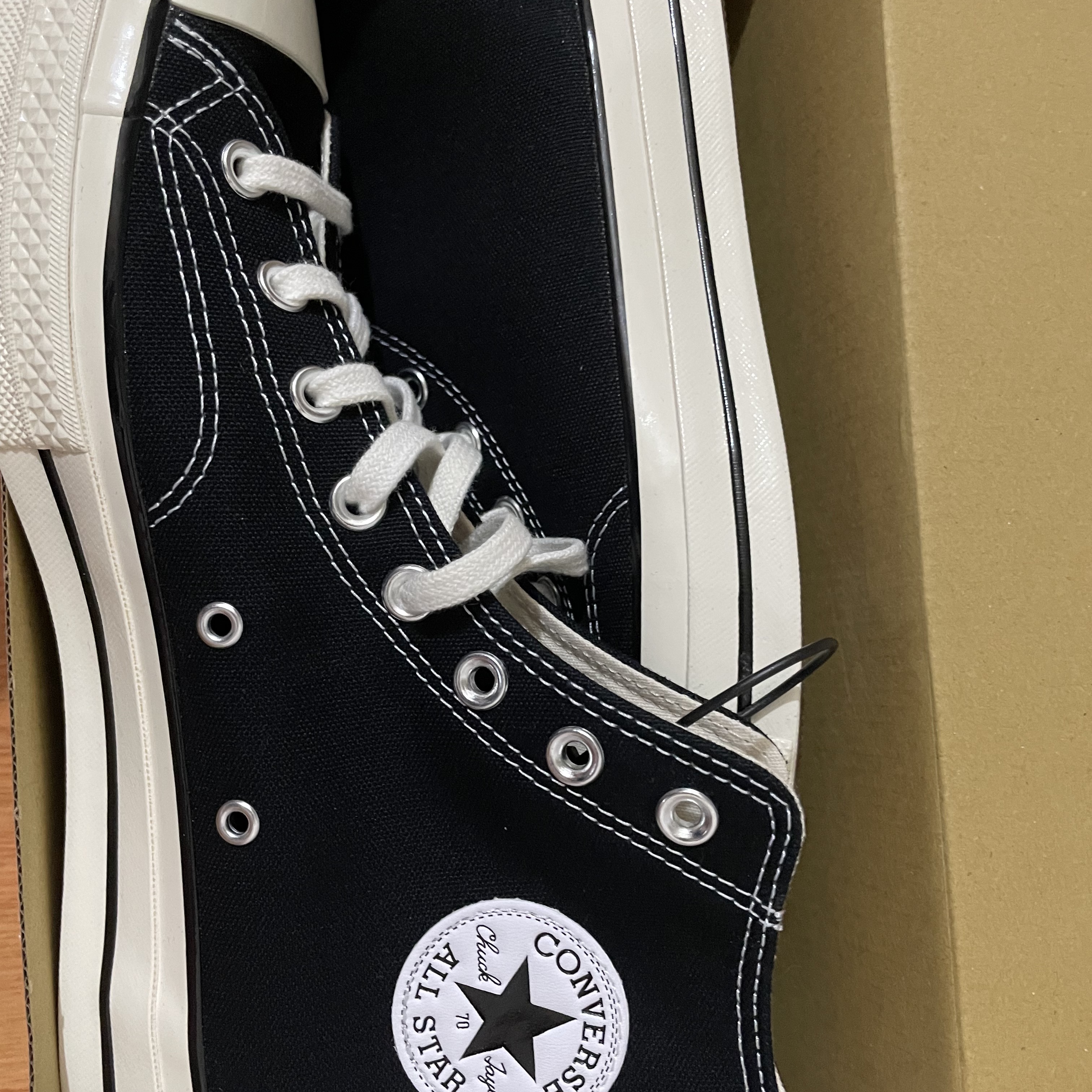 Converse Chuck 70 Hi Black 착용 스타일
