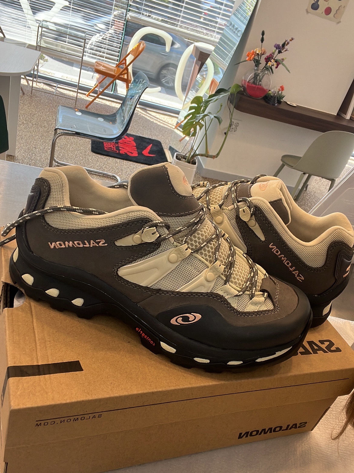 Salomon XT-Quest 2 Ebony 착용 스타일