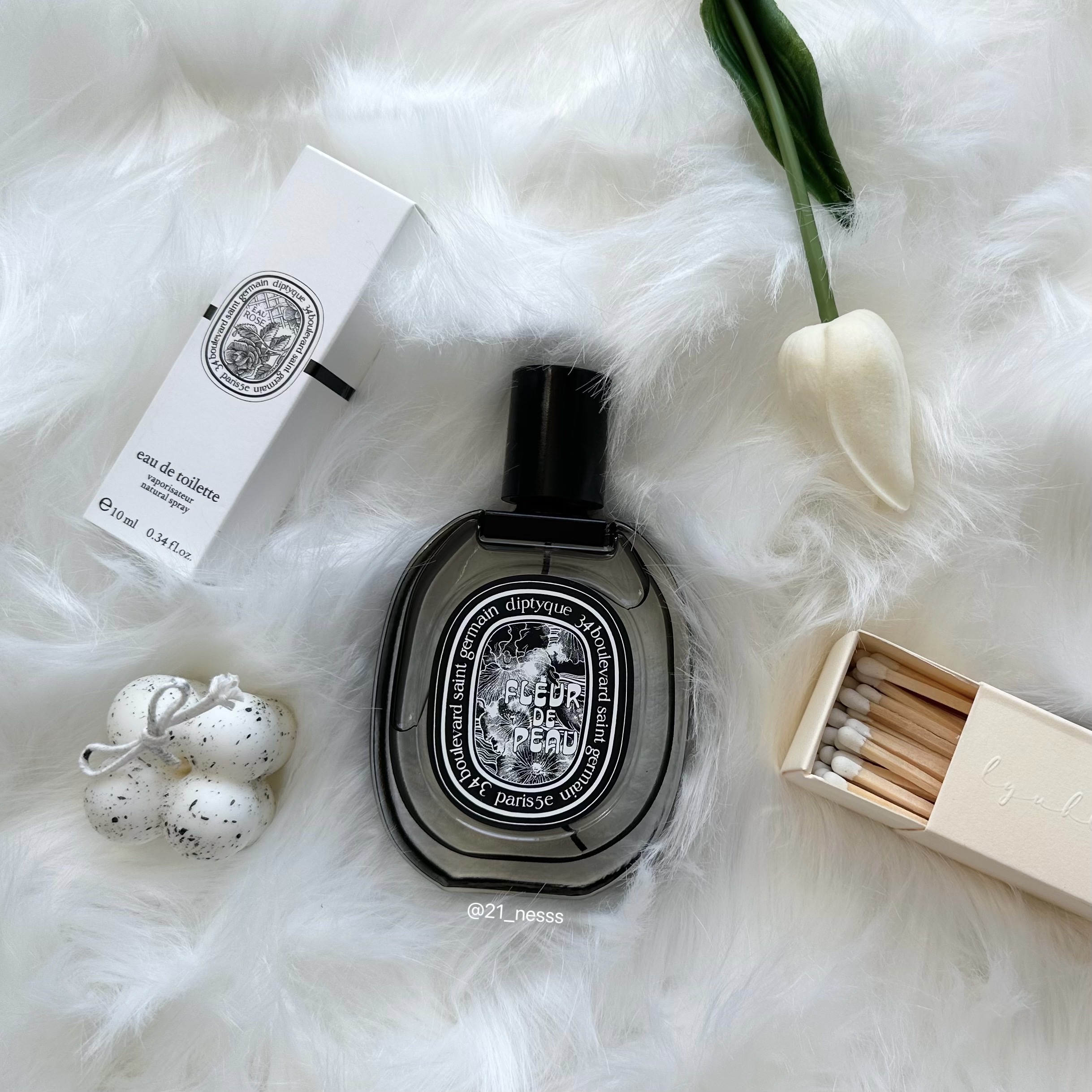 Diptyque Fleur De Peau Eau De Parfum 75ml 착용 스타일