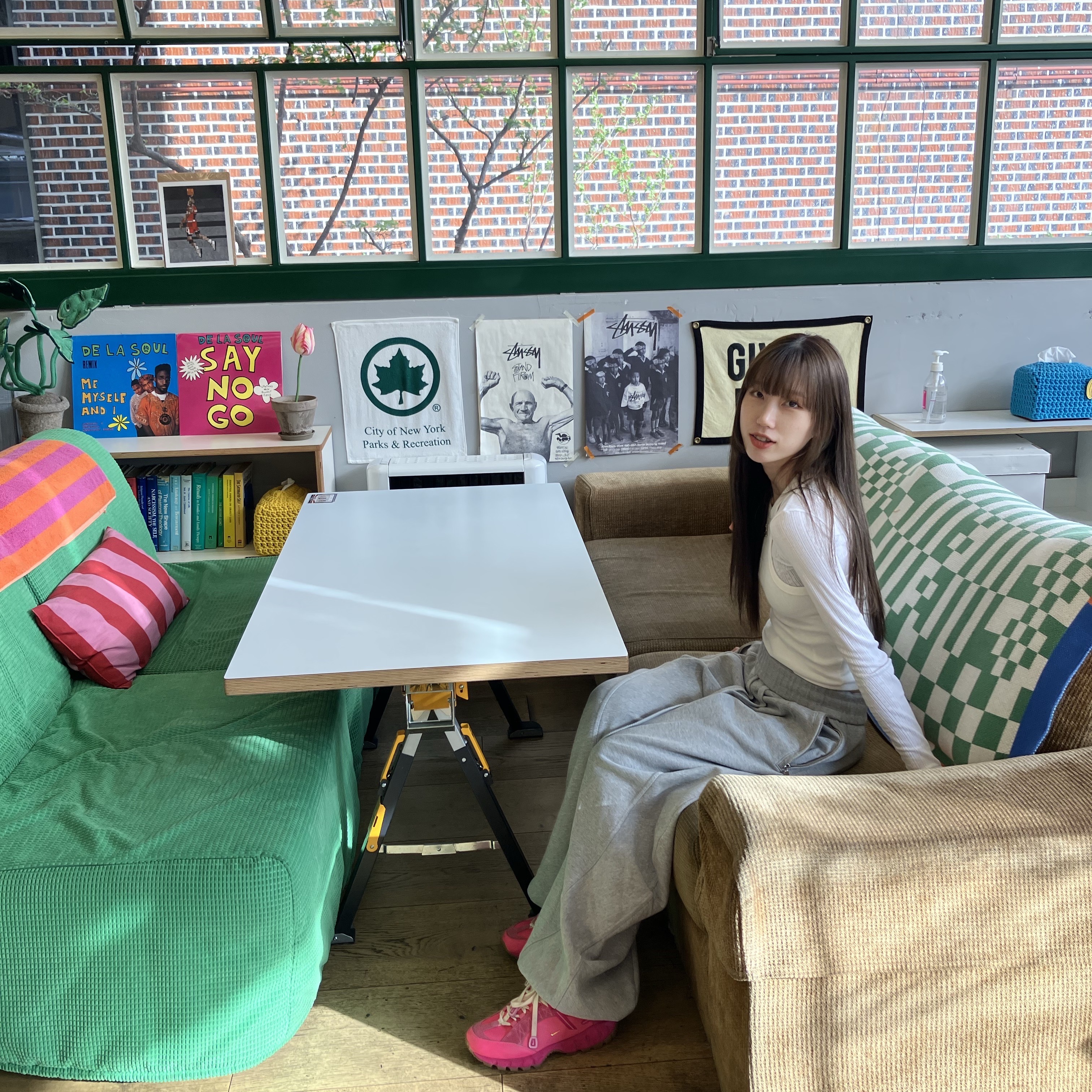 Nike x Jacquemus Air Humara LX Pink Flash 착용 스타일