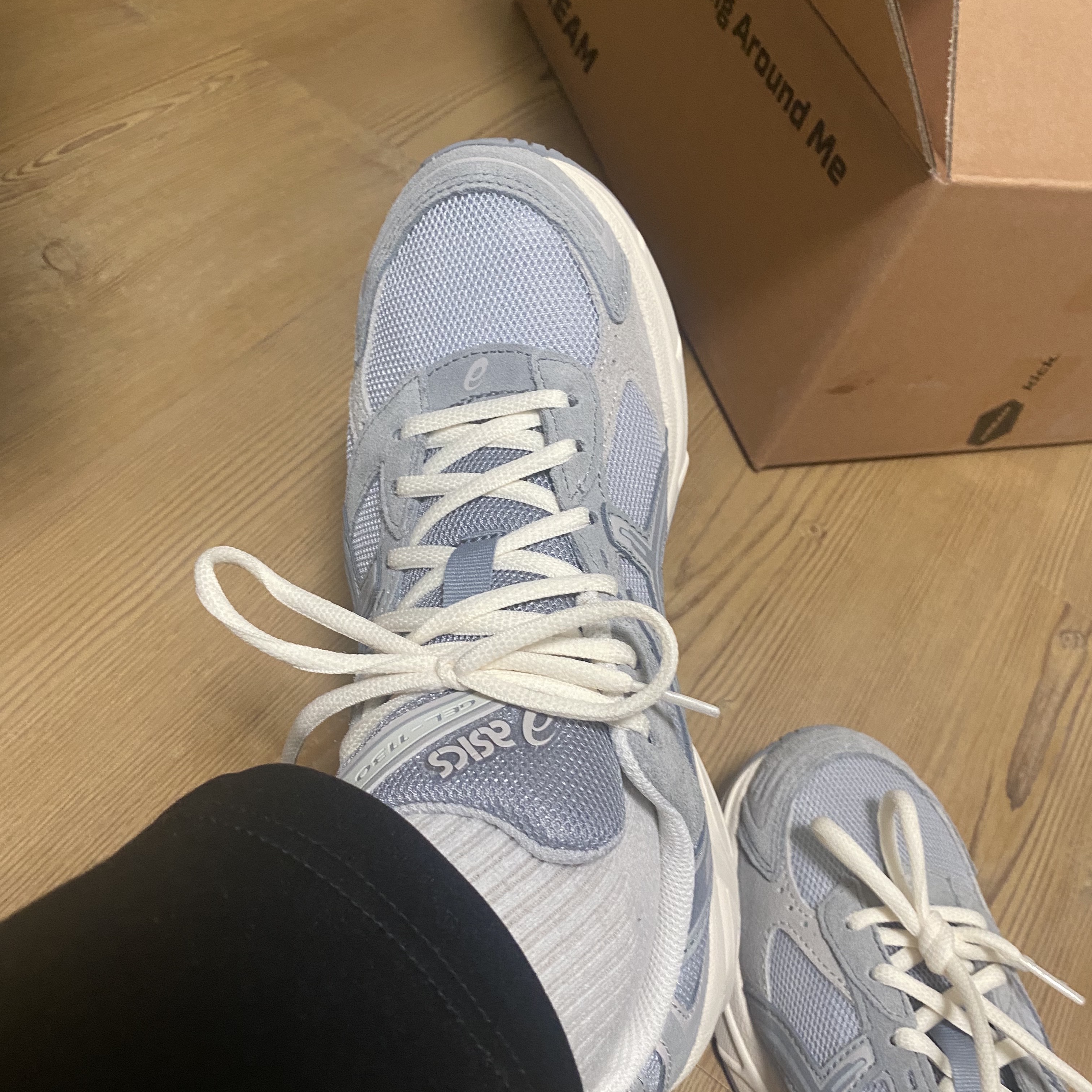 Asics Gel-1130 Piedmont Grey 착용 스타일