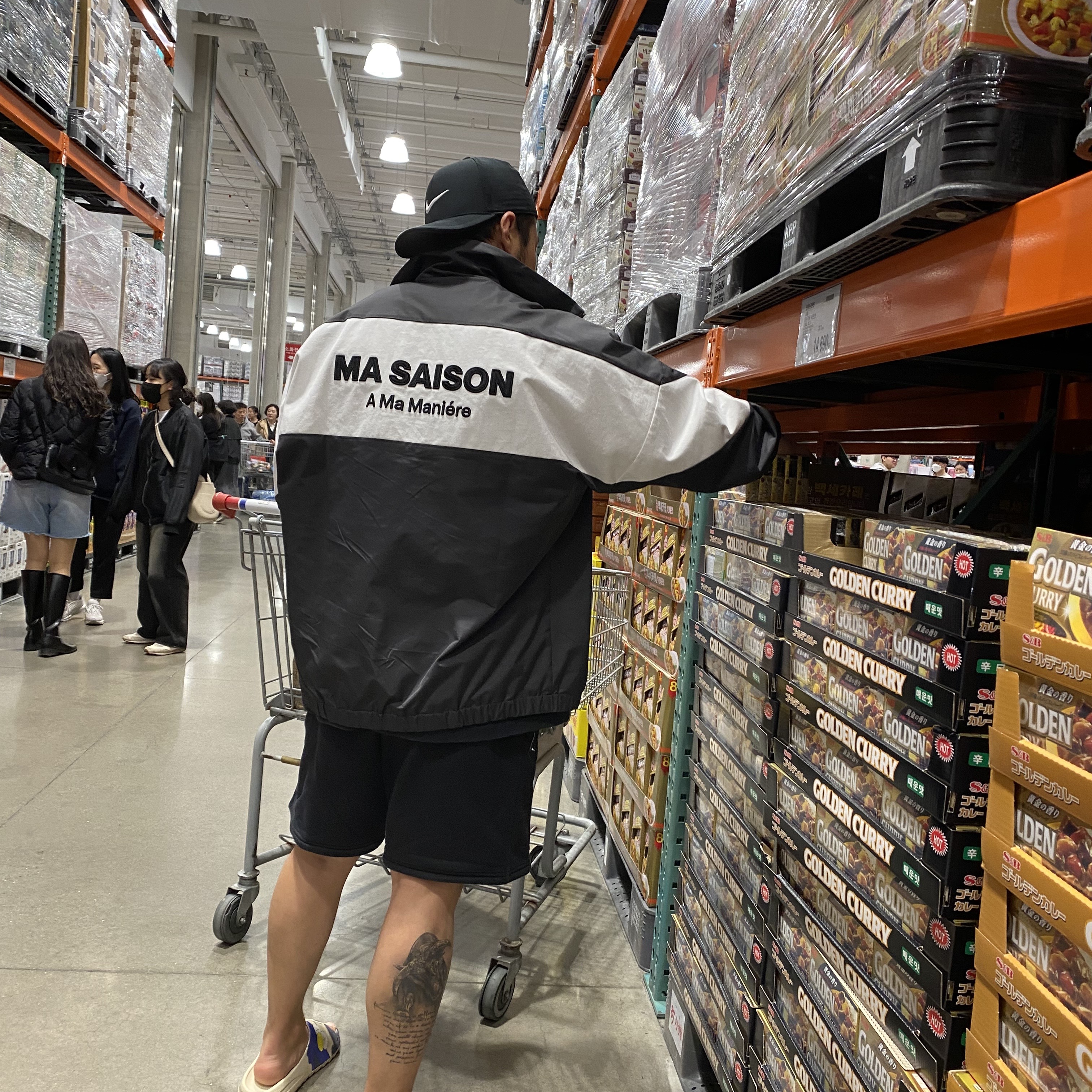 Nike NRG Solo Swoosh Fleece Shorts Black - Asia, Nike NSW Circa French Terry T-Shirt Black - Asia 착용 스타일