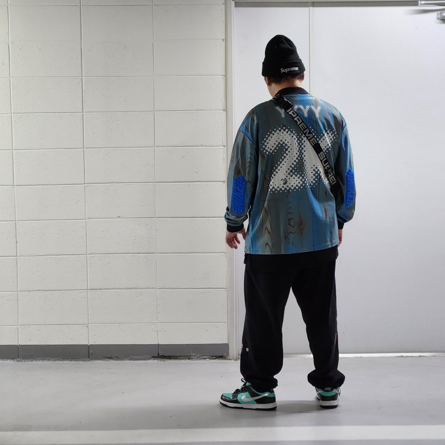 Nike x Off-White NRG Jersey Imperial Blue - Asia, Nike x Diamond Supply Co. SB Dunk Low Tiffany 착용 스타일