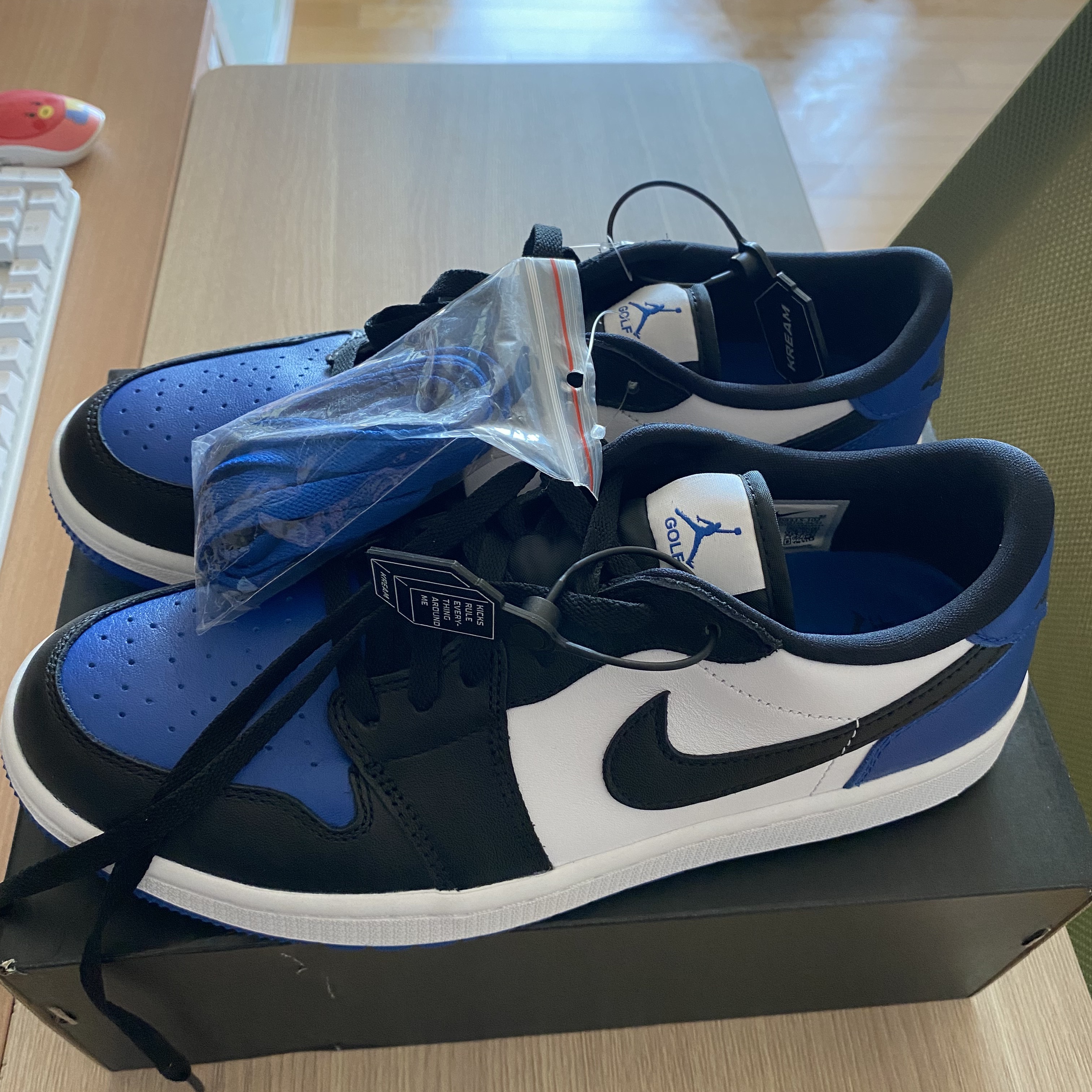 Jordan 1 Low Golf Sport Royal 착용 스타일