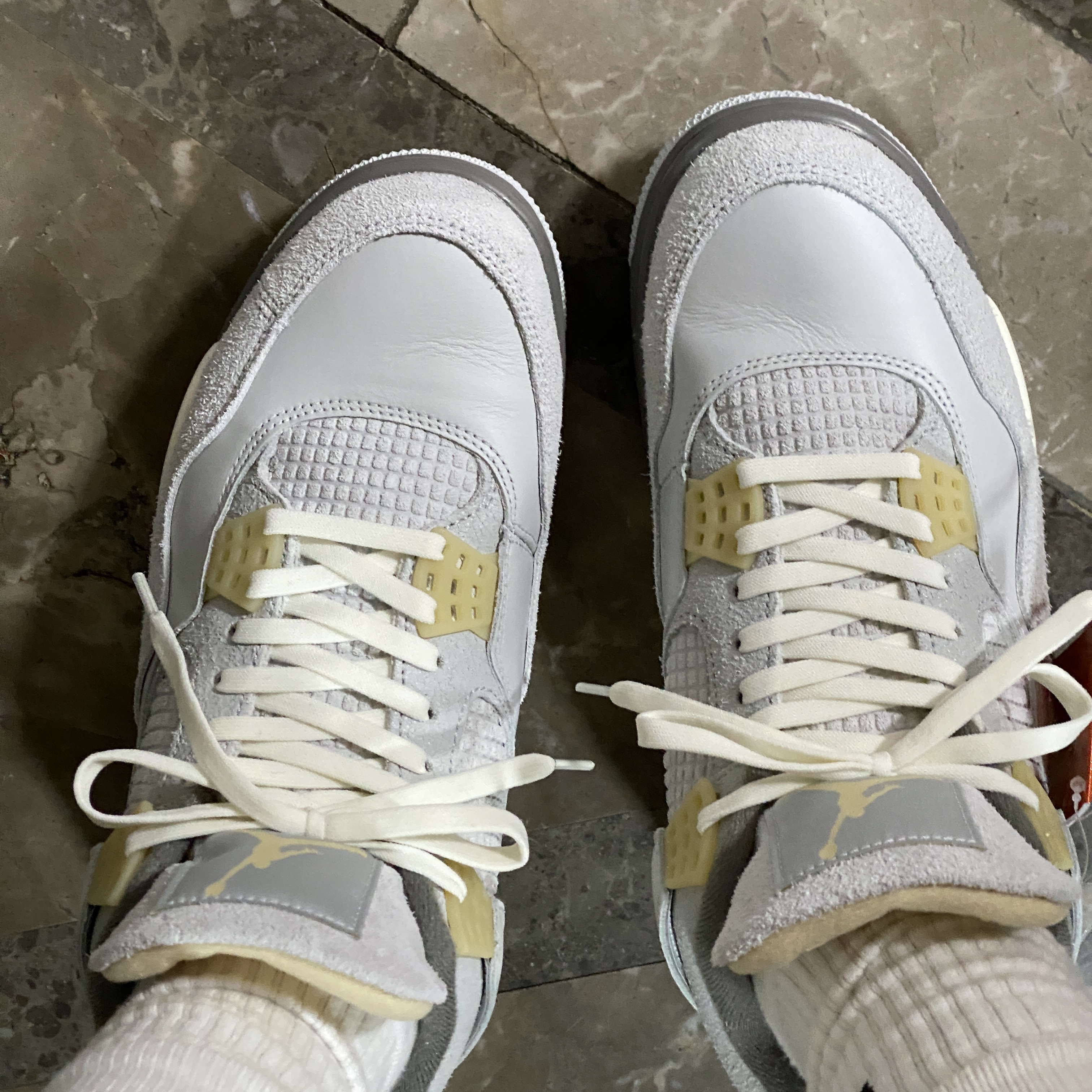 Jordan 4 Retro SE Craft 착용 스타일 - 5