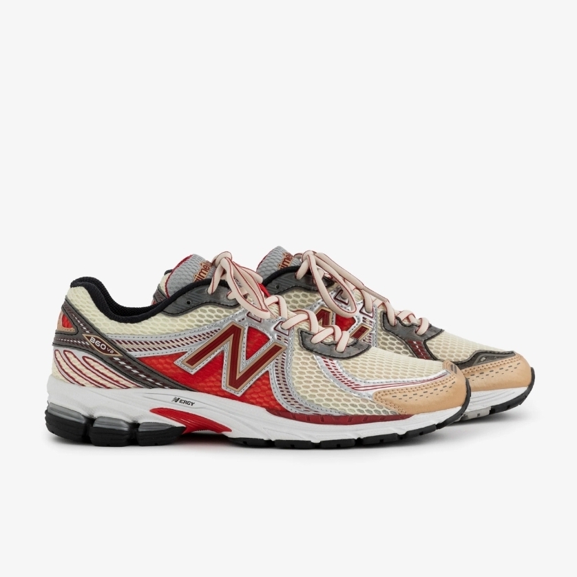 New Balance x Aime Leon Dore 860v2 Red 착용 스타일
