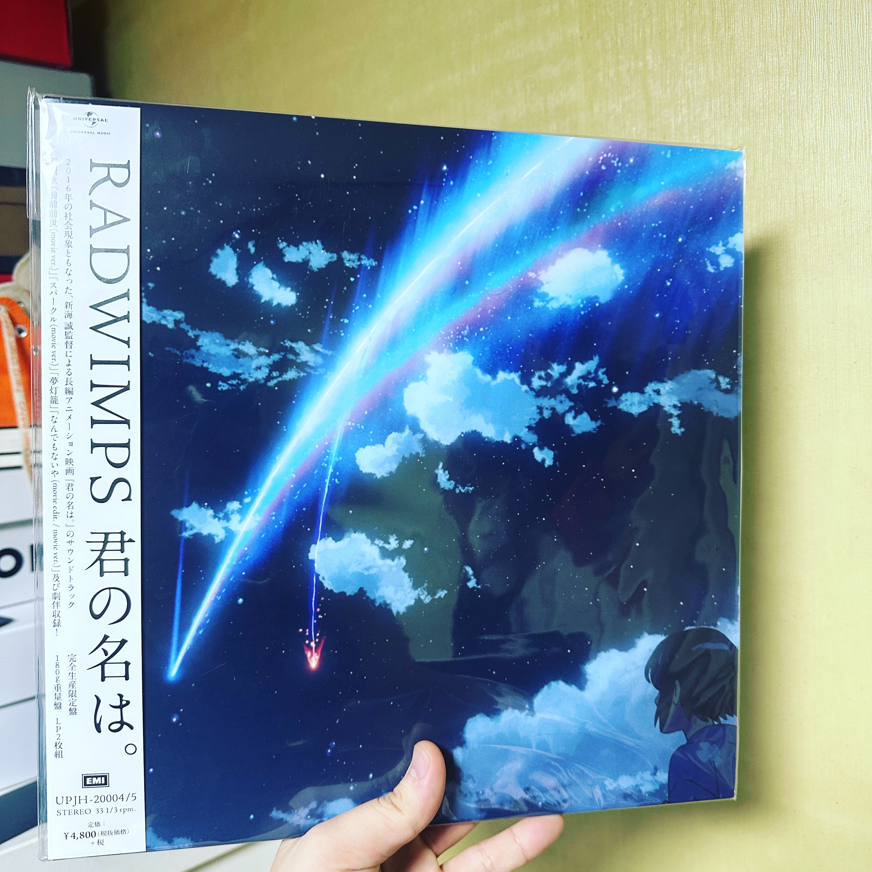 Radwimps Your Name OST LP Black (2LP) 착용 스타일