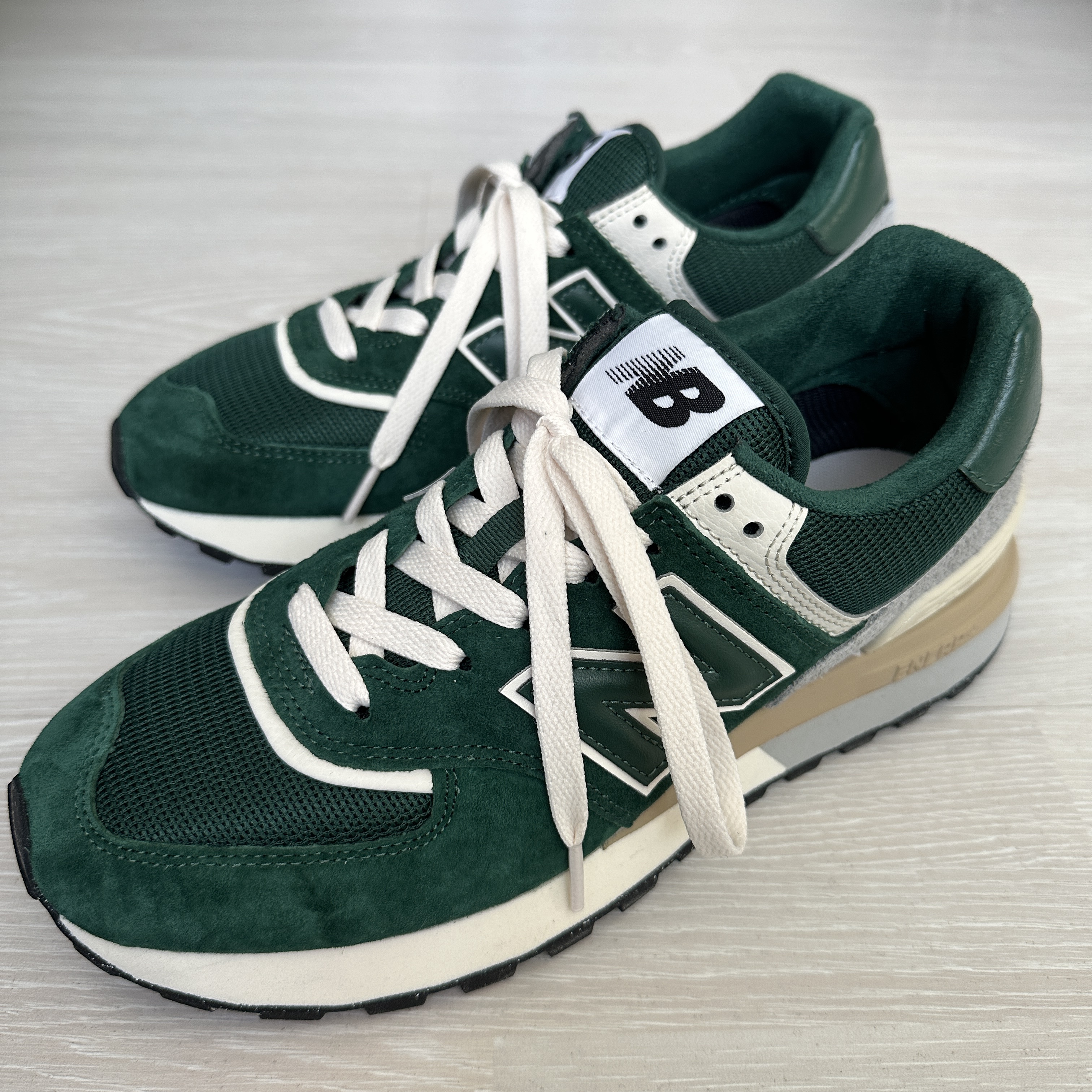 New Balance 574 Legacy Green 착용 스타일 - 5