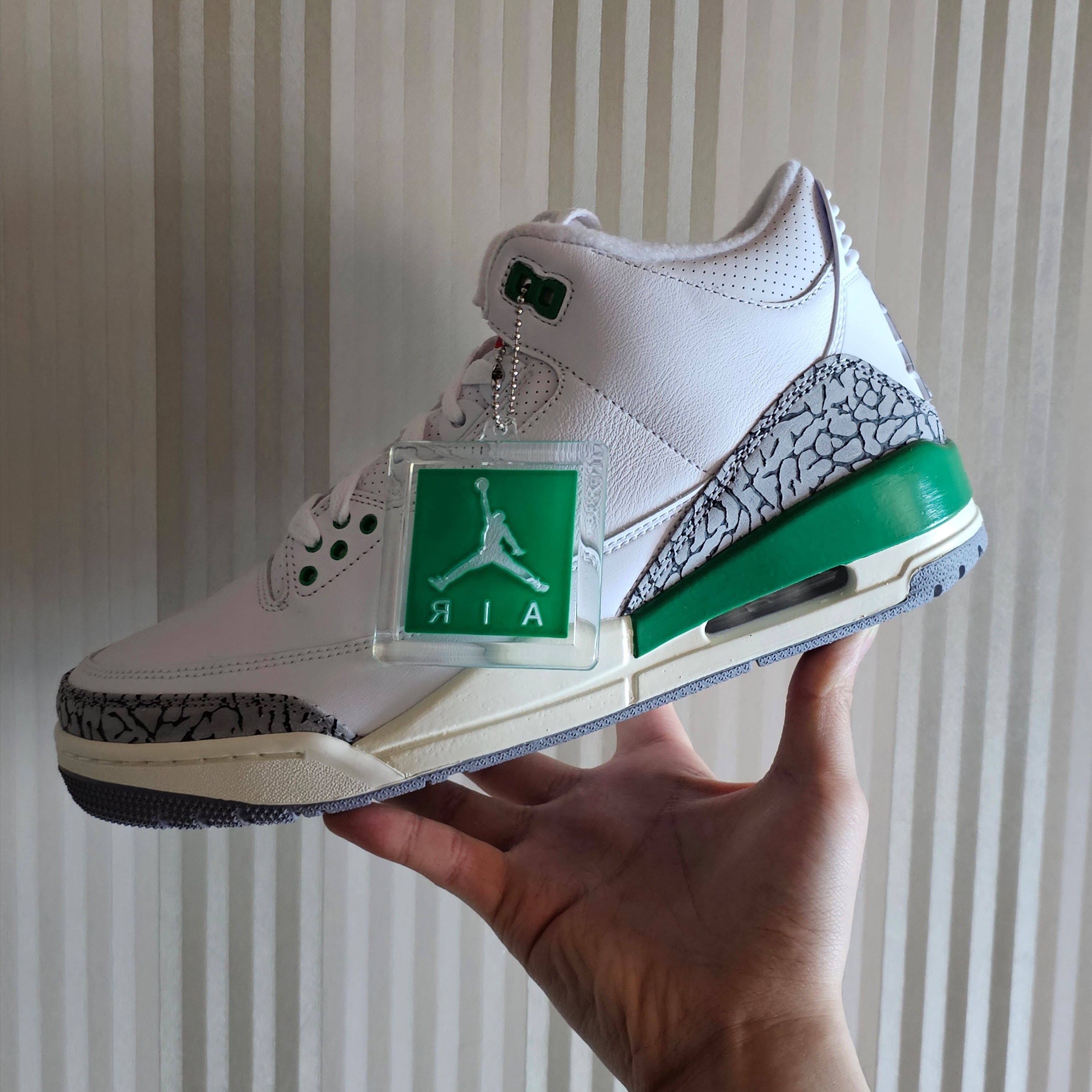 (W) Jordan 3 Retro Lucky Green 착용 스타일
