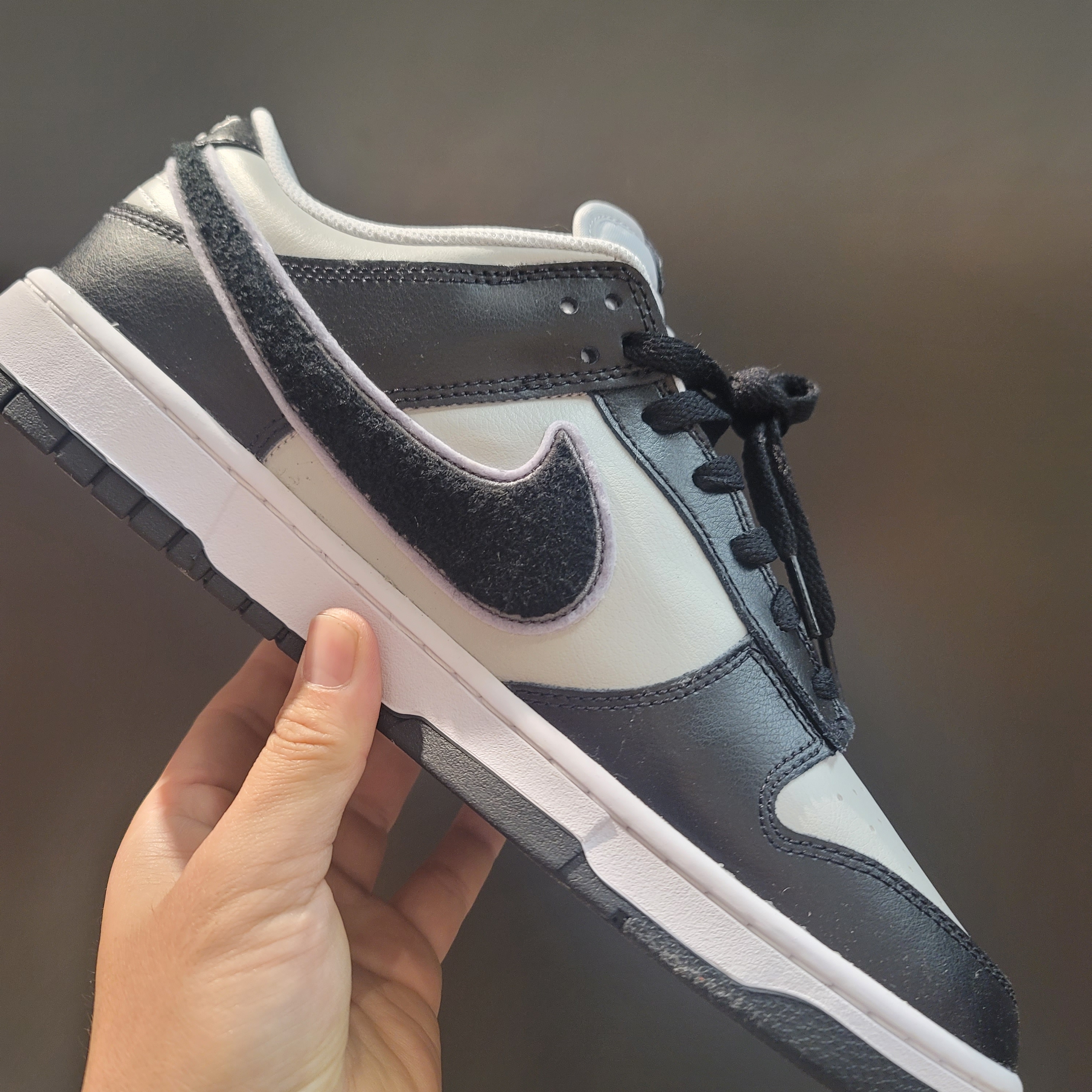 Nike Dunk Low Retro Grey Fog Black 착용 스타일