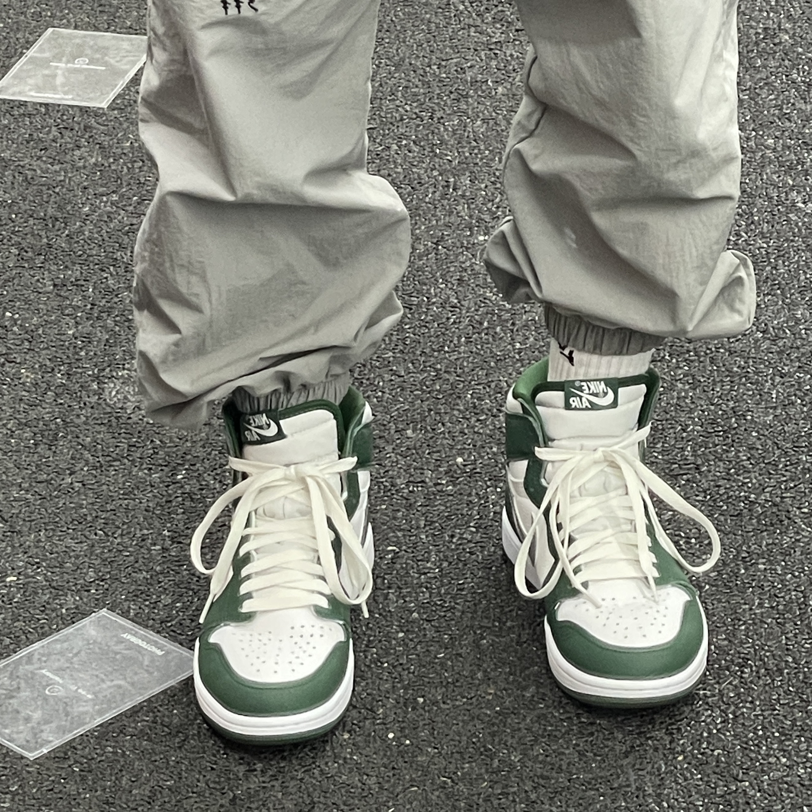 Jordan 1 Retro High OG Gorge Green 착용 스타일