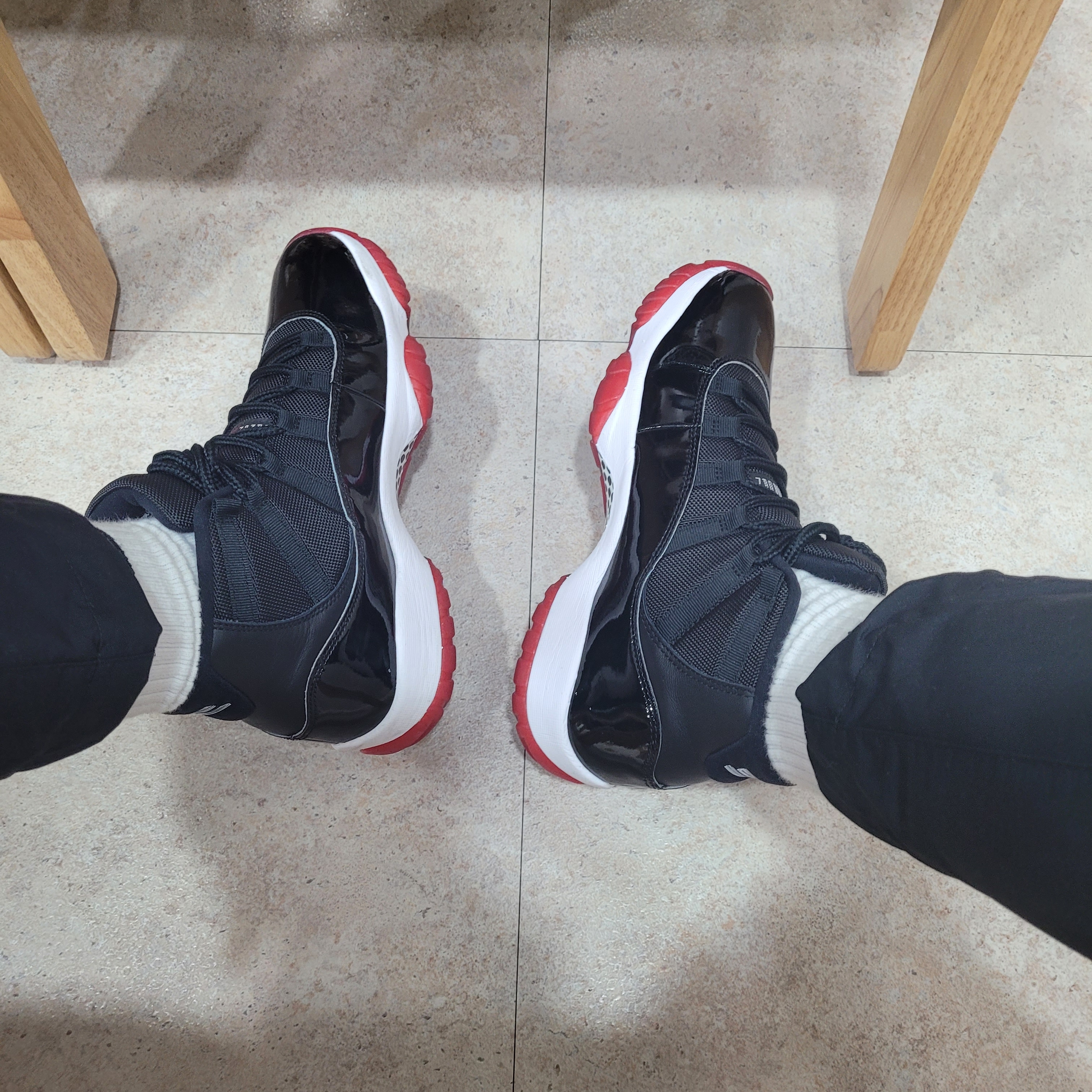 Jordan 11 Retro Bred 2019 착용 스타일 - 3