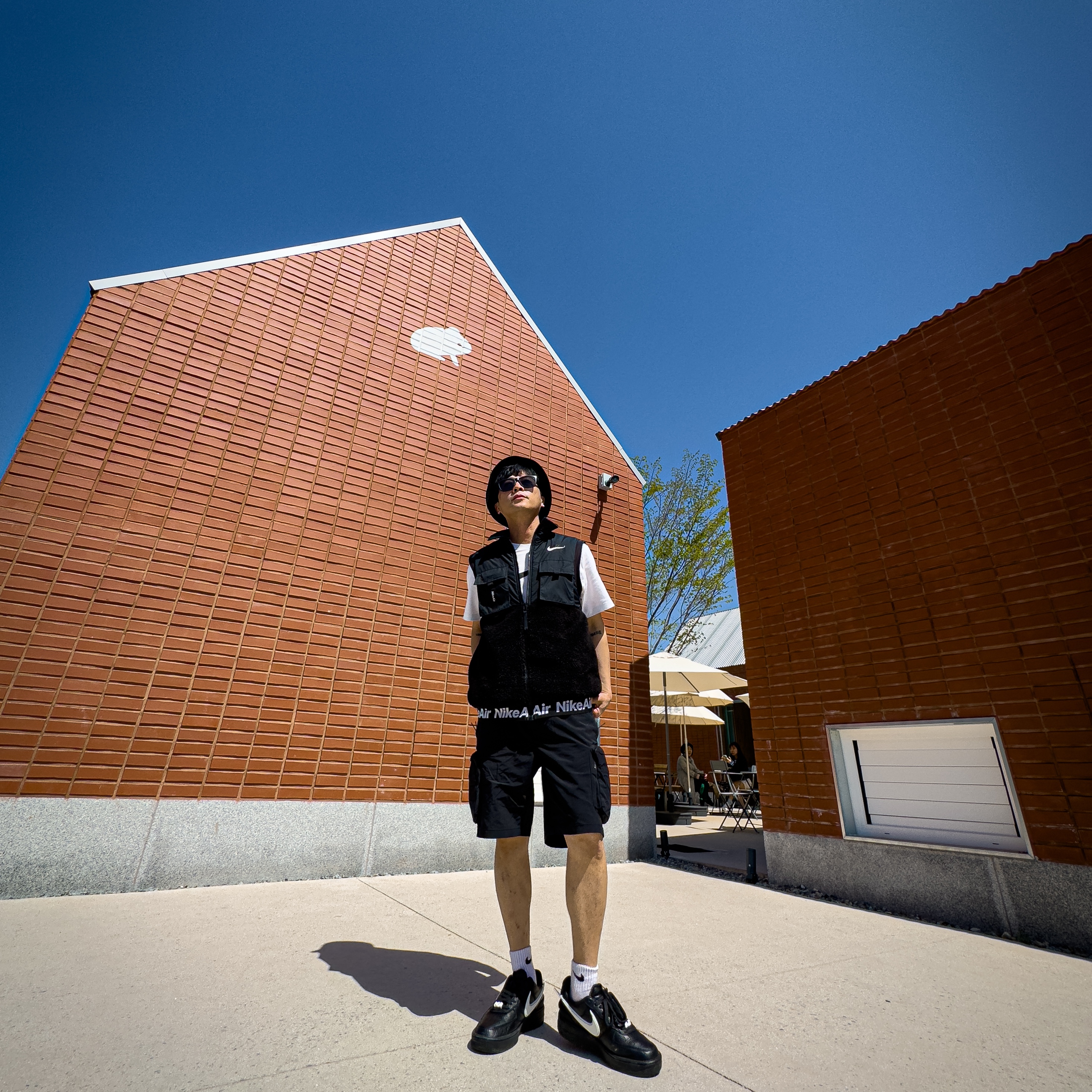 Nike x Ambush Air Force 1 Low SP Black 착용 스타일 - 3