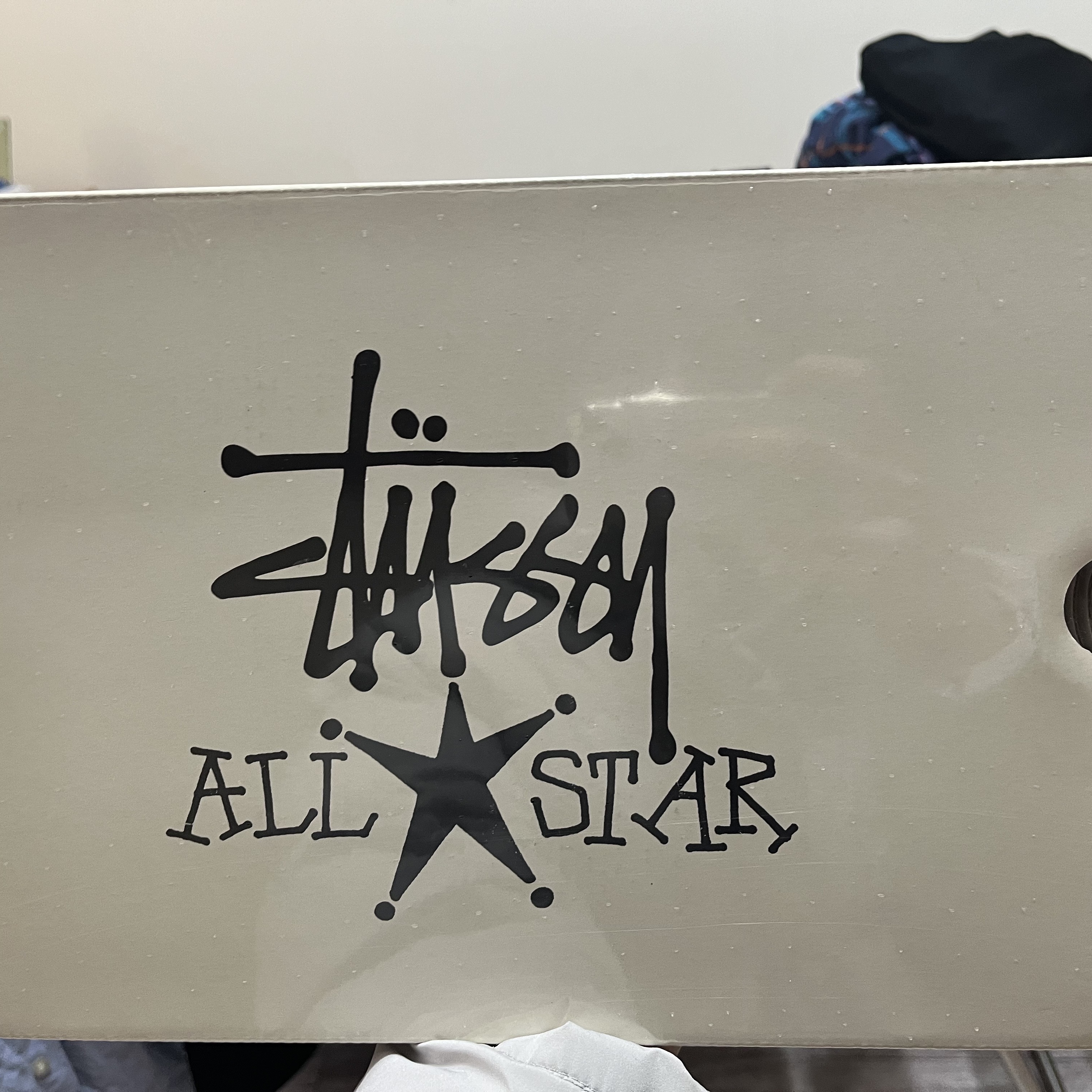 Converse x Stussy Chuck 70 High Black 착용 스타일 - 3