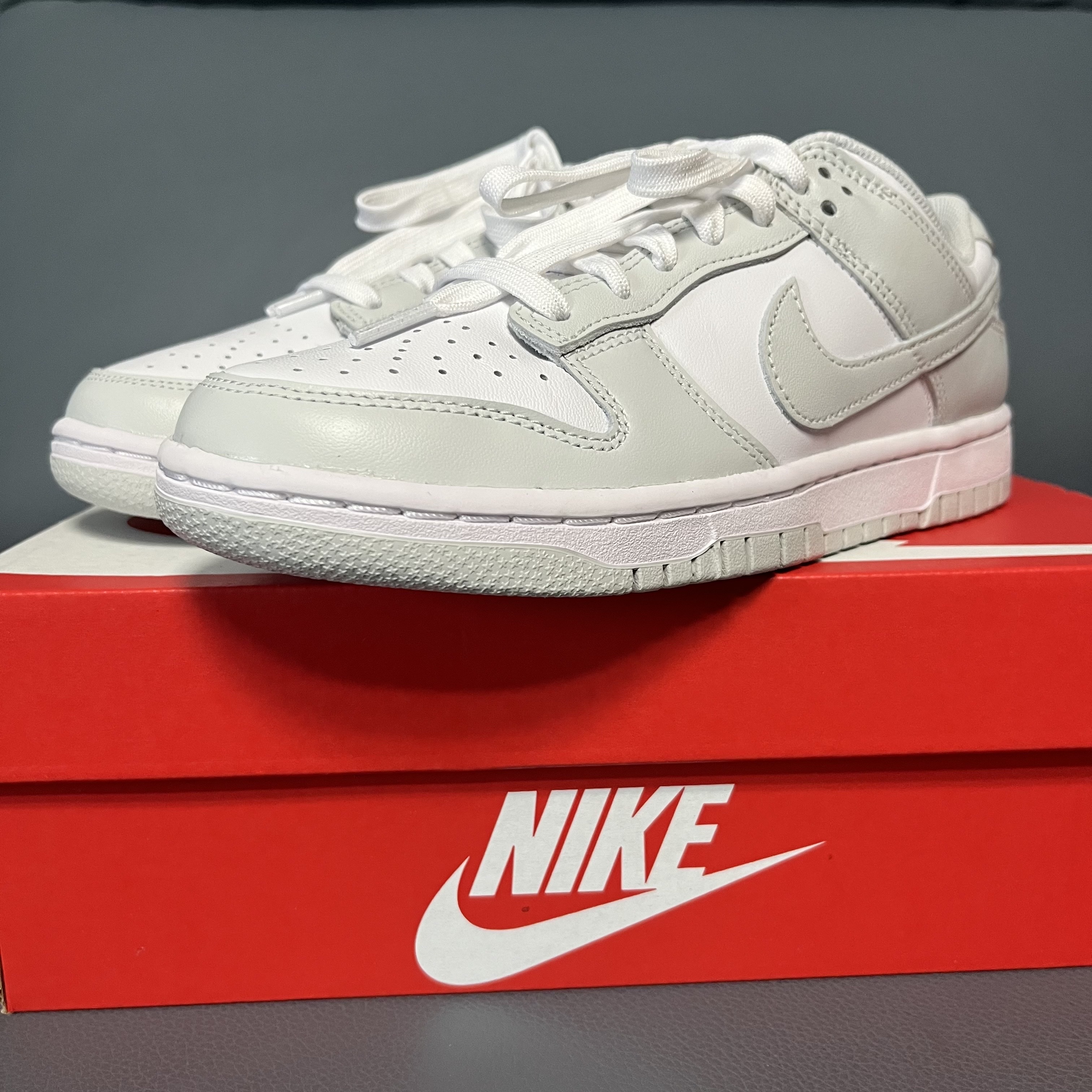 (W) Nike Dunk Low Photon Dust 착용 스타일