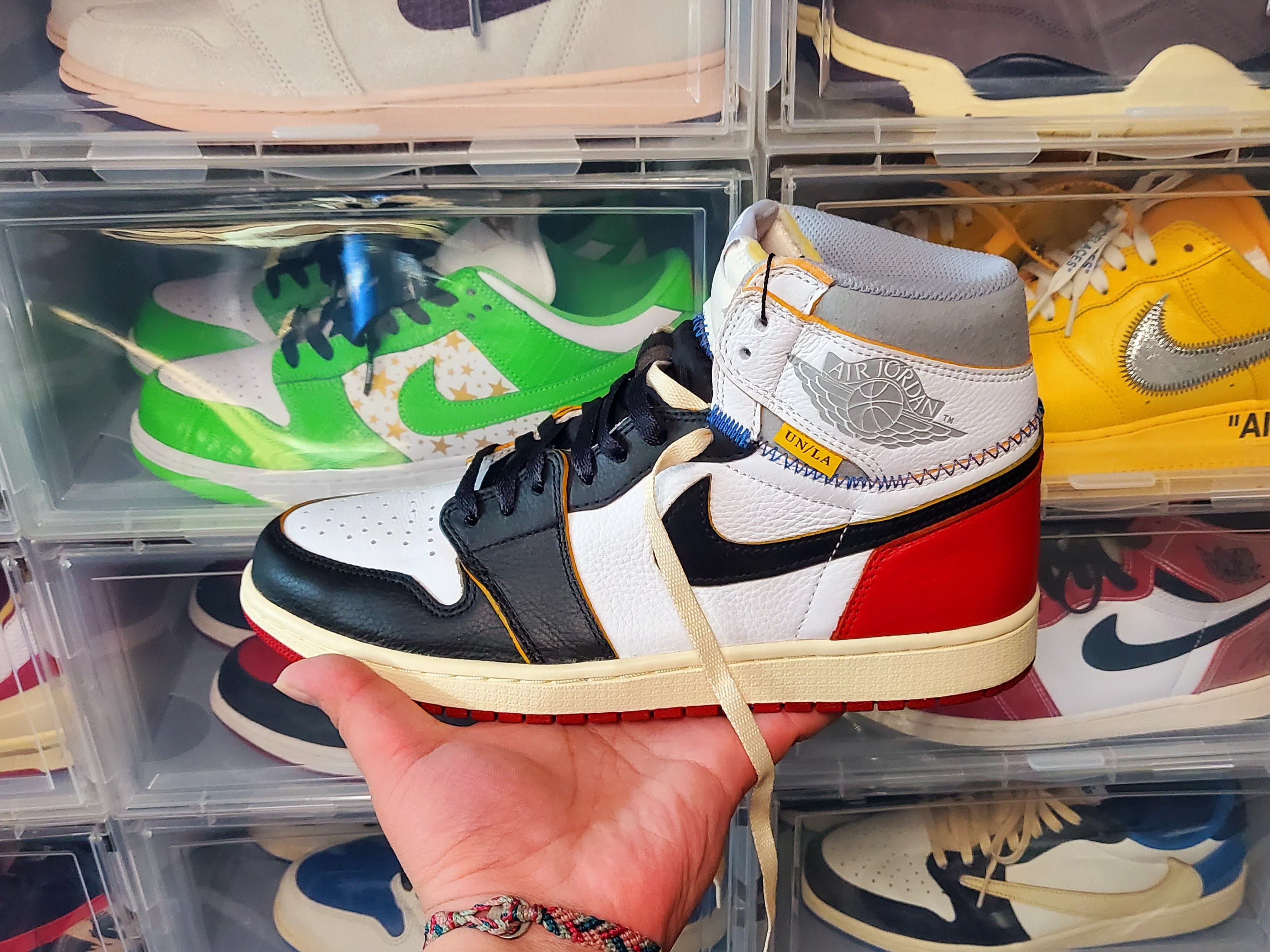 Jordan 1 x Union Retro High Black Toe 착용 스타일 - 2