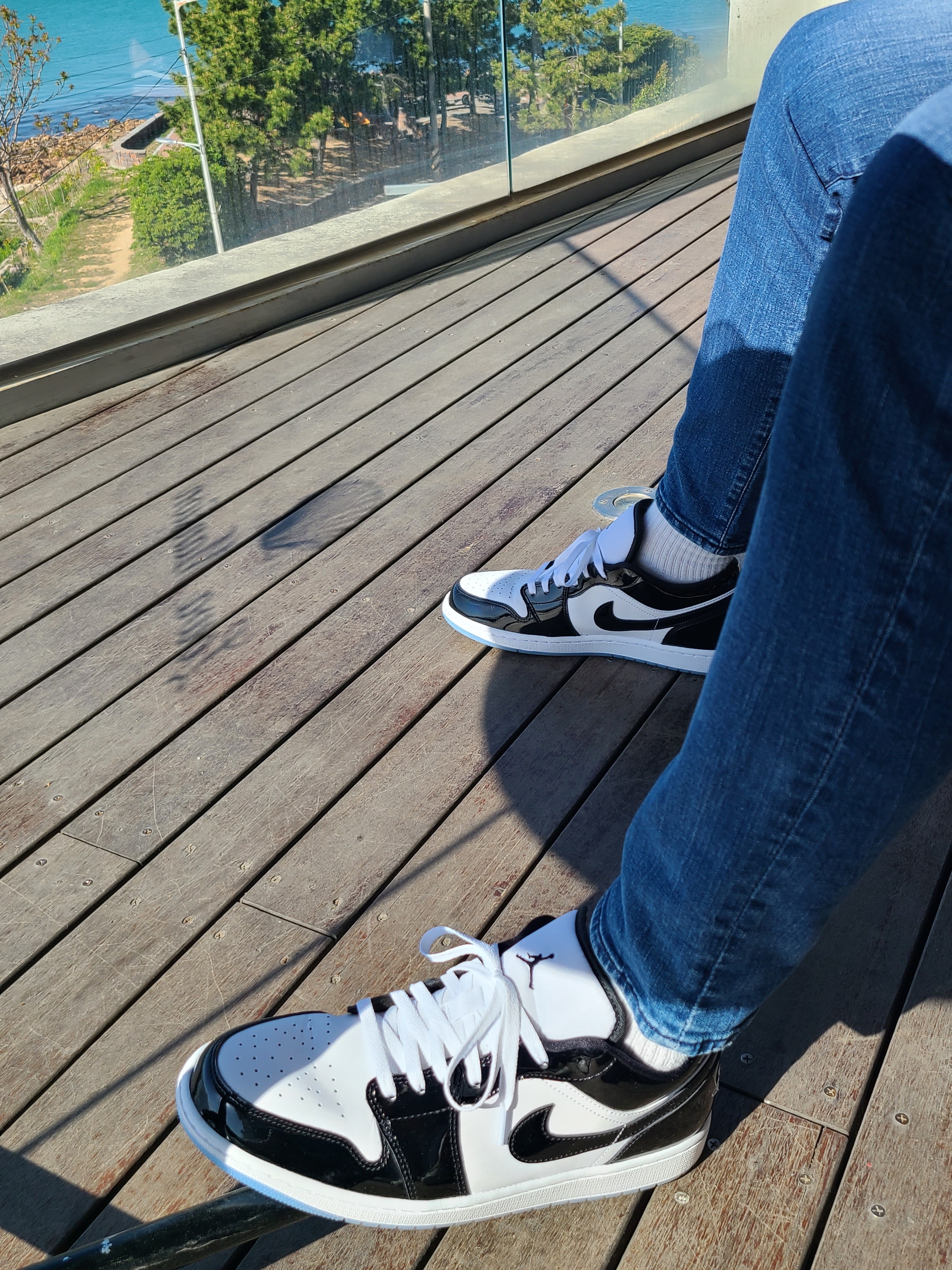 Jordan 1 Low SE Concord 착용 스타일