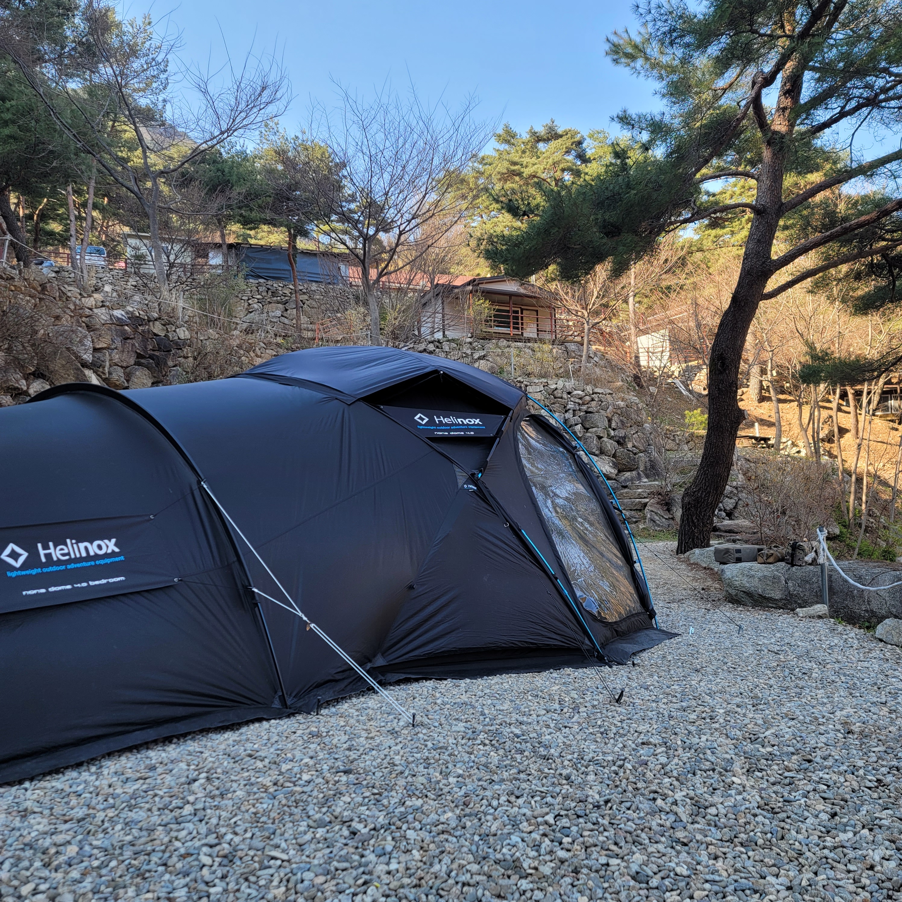 Helinox Nona Dome 4.0 Black, Helinox Nona Dome 4.0 Bedroom Black 착용 스타일