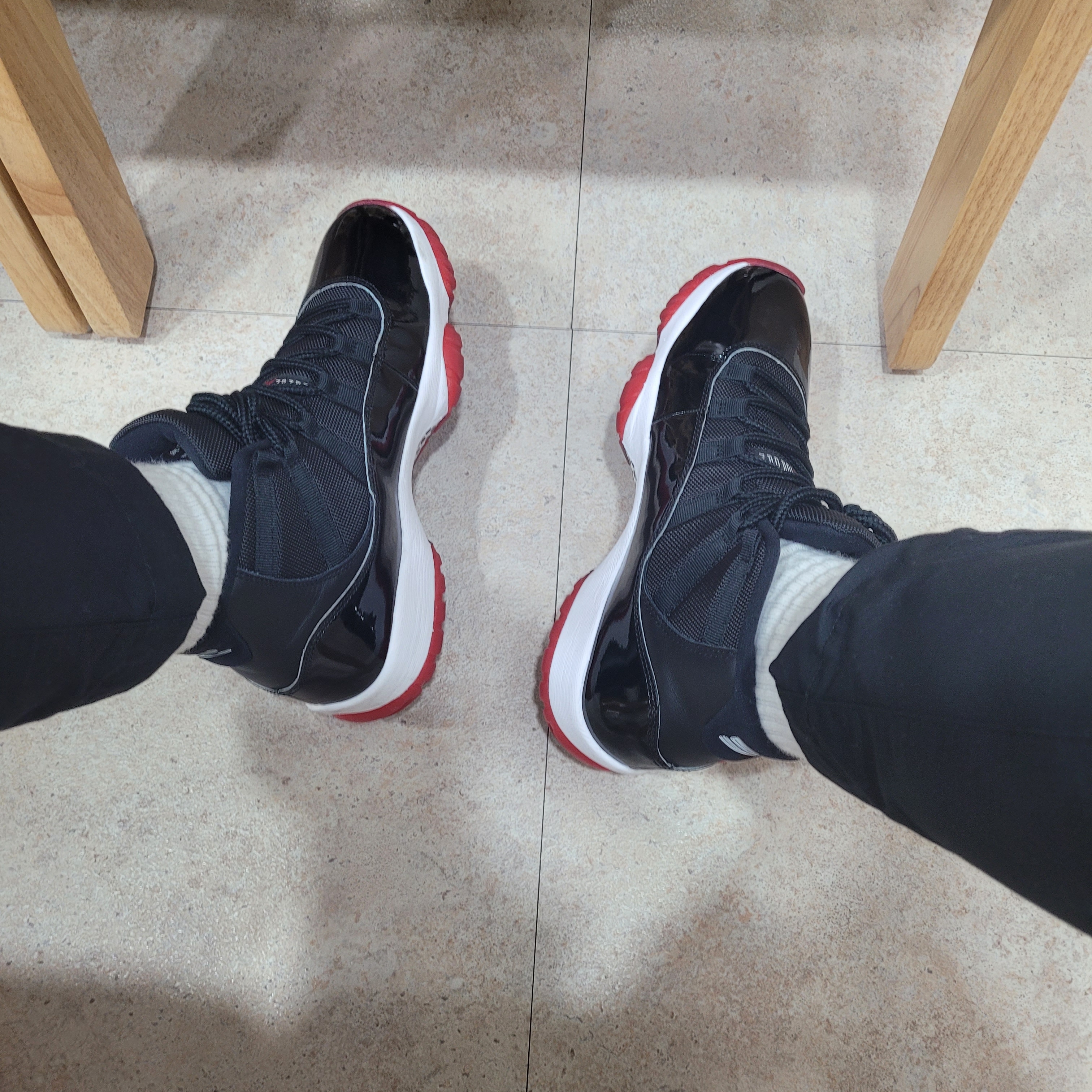 Jordan 11 Retro Bred 2019 착용 스타일 - 4