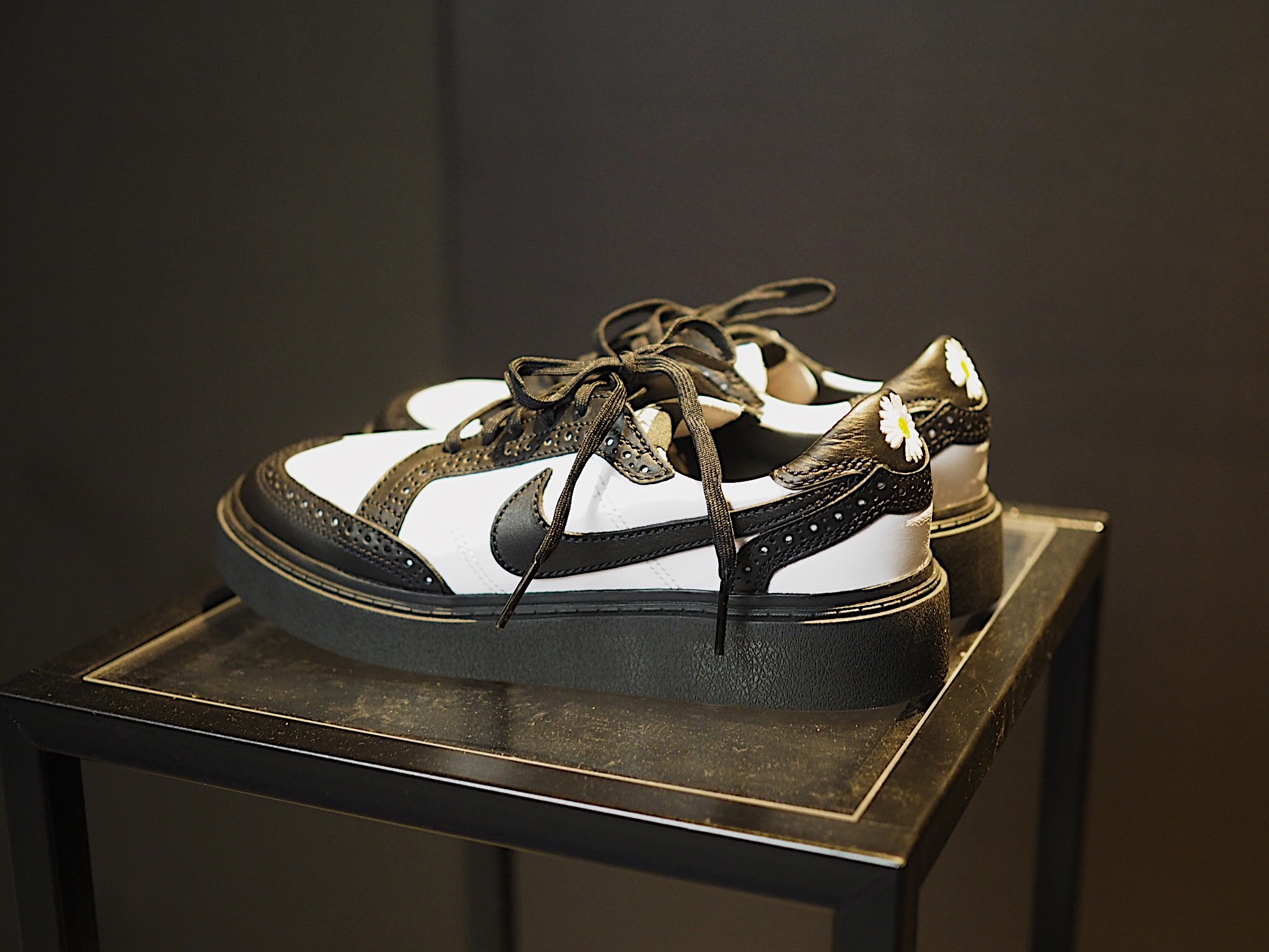 Nike x Peaceminusone Kwondo1 Black and White, Nike x Peaceminusone LS T-Shirt Black (DR0098-010) 착용 스타일 - 4