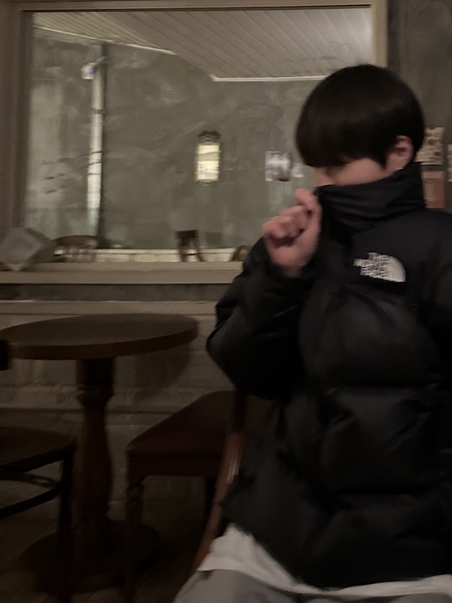 The North Face 1996 Eco Nuptse Jacket Black 착용 스타일