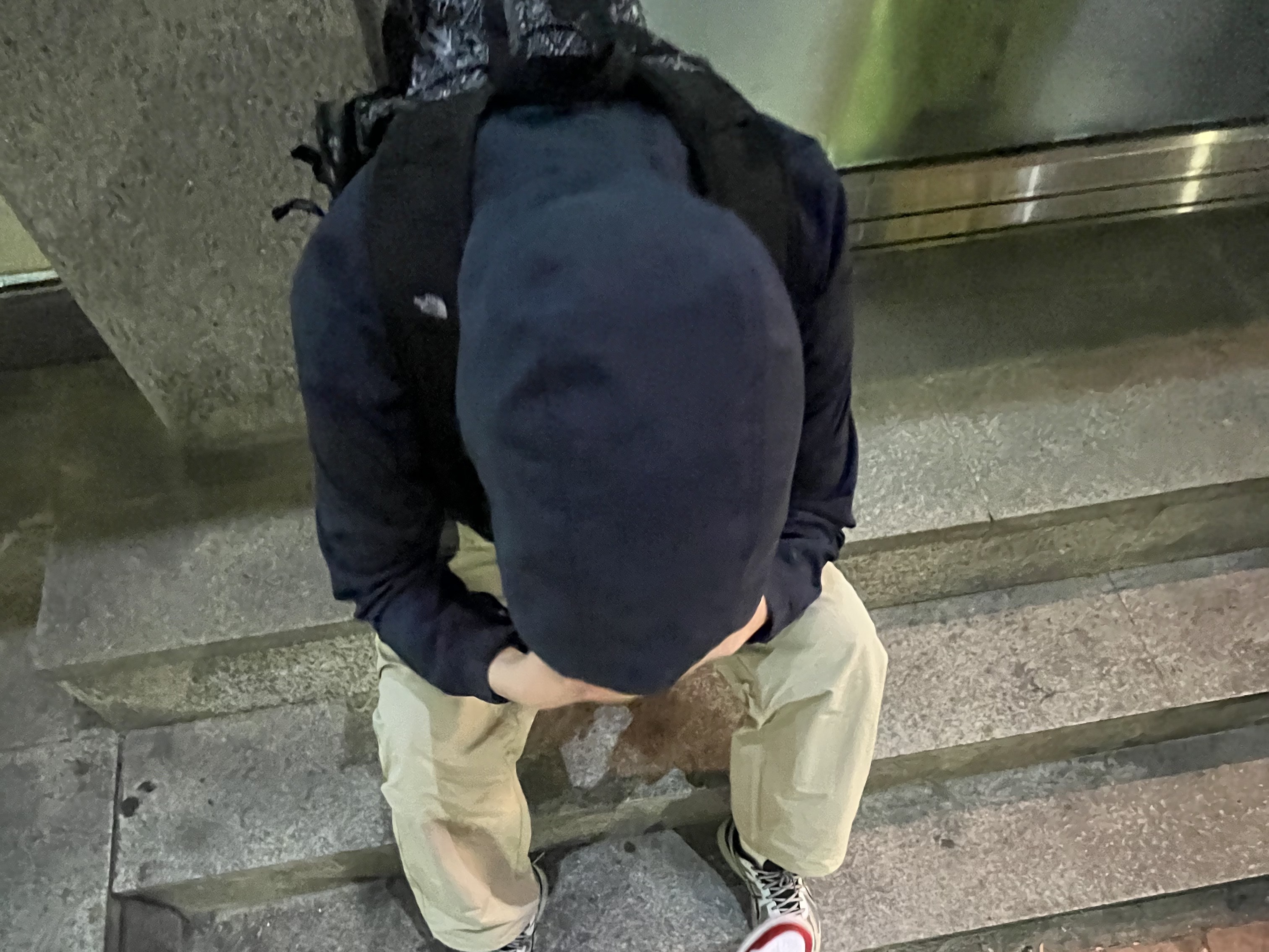 The North Face Big Shot Jet Black, Asics Jog 100 S Sheet Rock - 2E Wide 착용 스타일