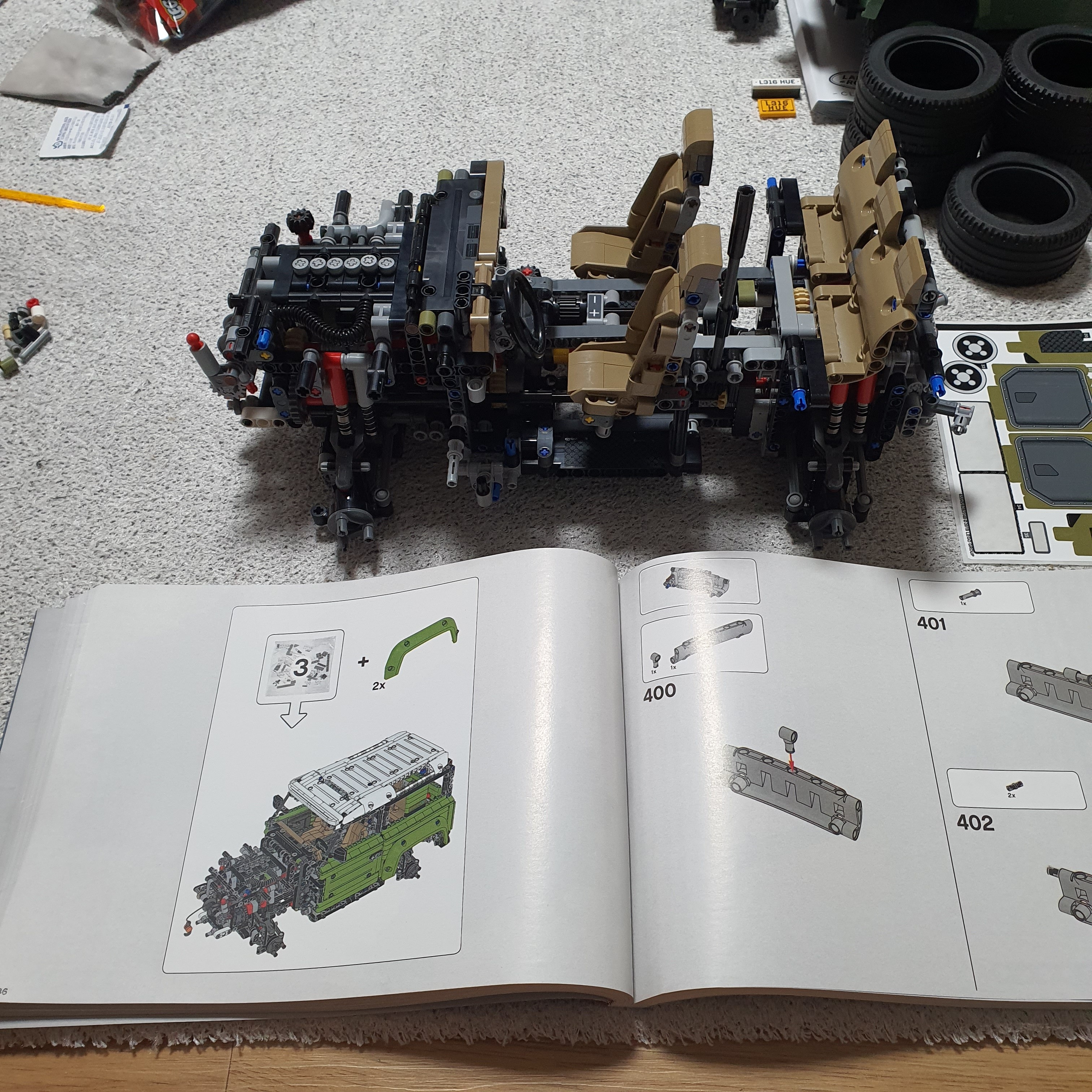 Lego Land Rover Defender 착용 스타일 - 4
