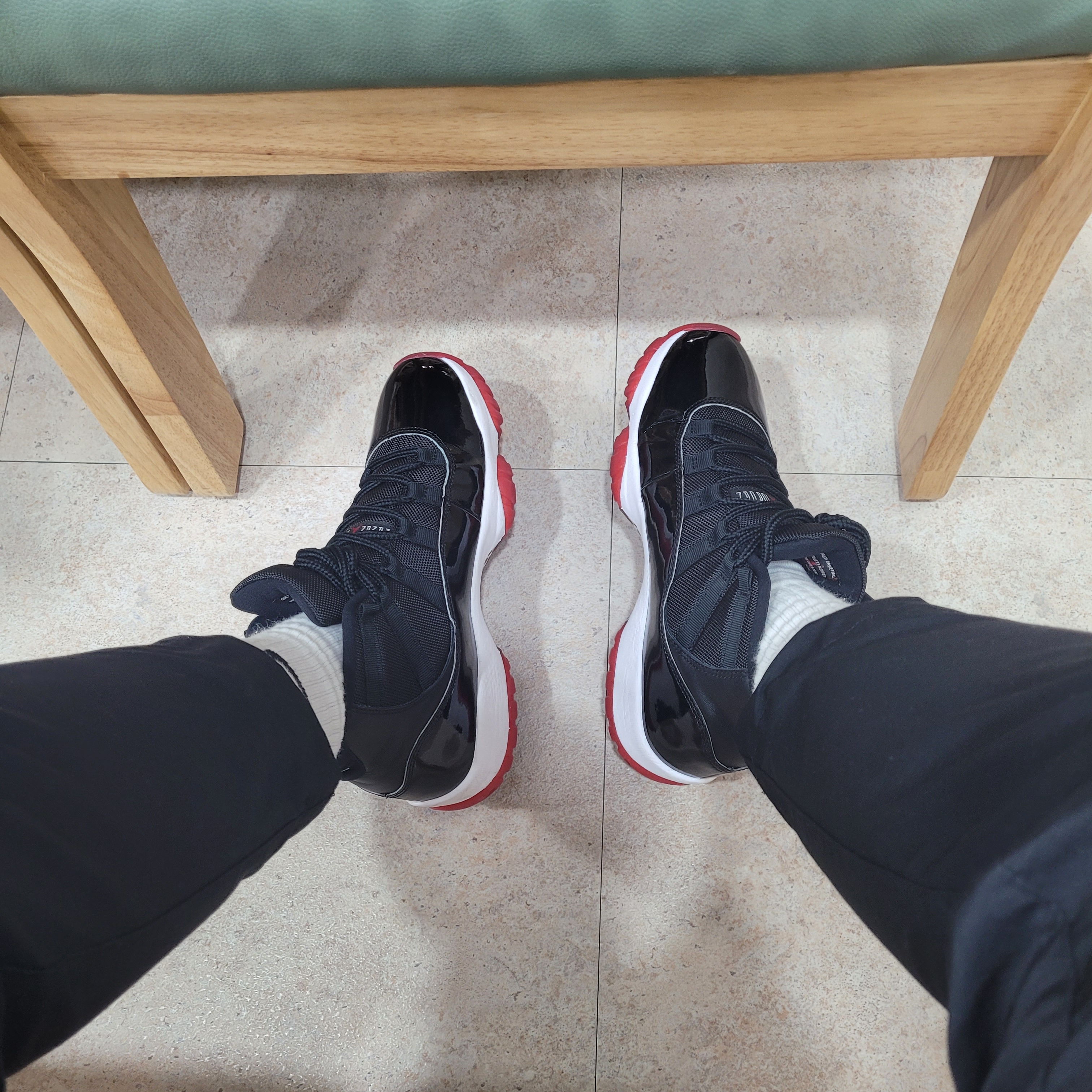 Jordan 11 Retro Bred 2019 착용 스타일 - 1