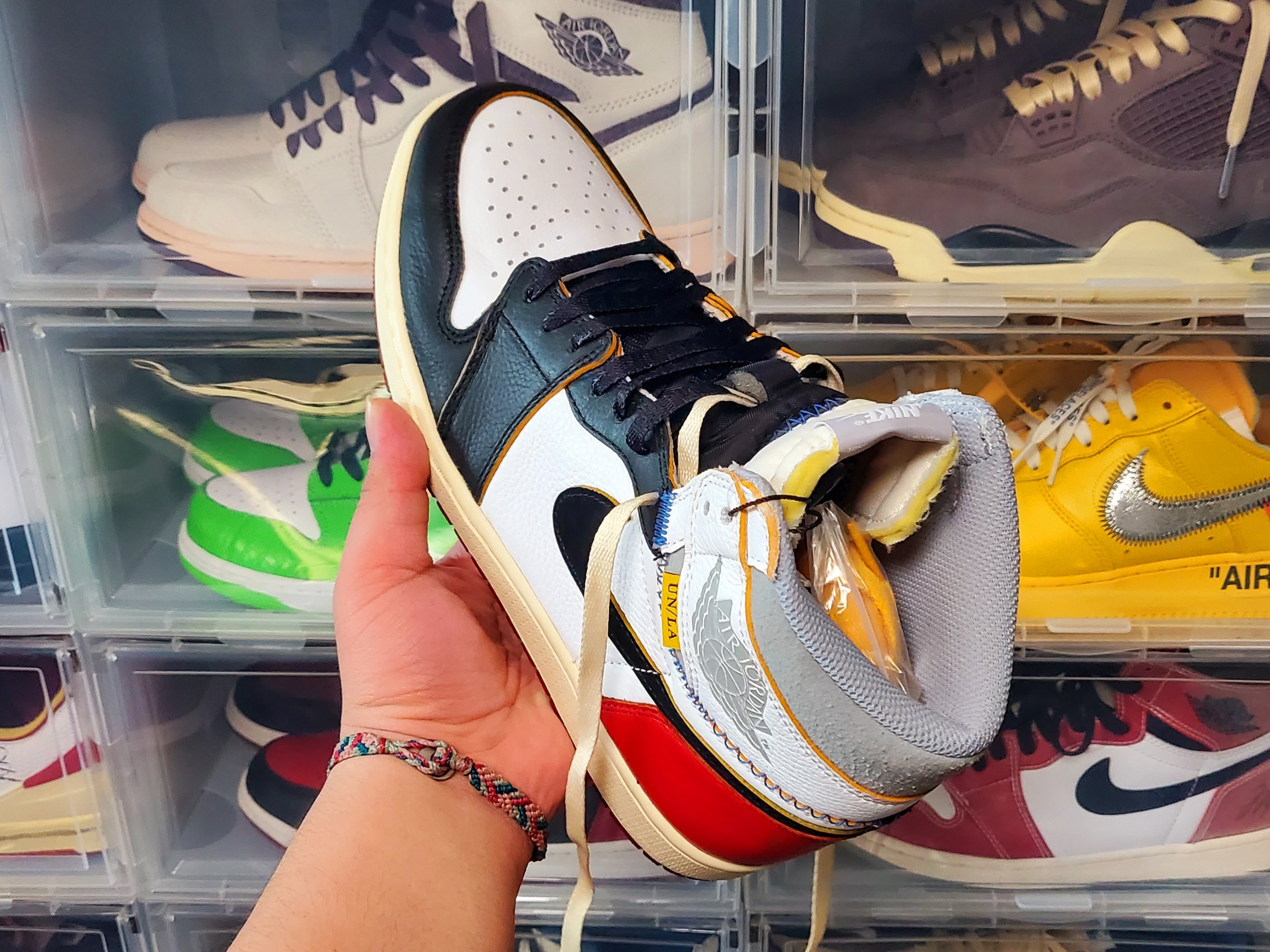 Jordan 1 x Union Retro High Black Toe 착용 스타일 - 3