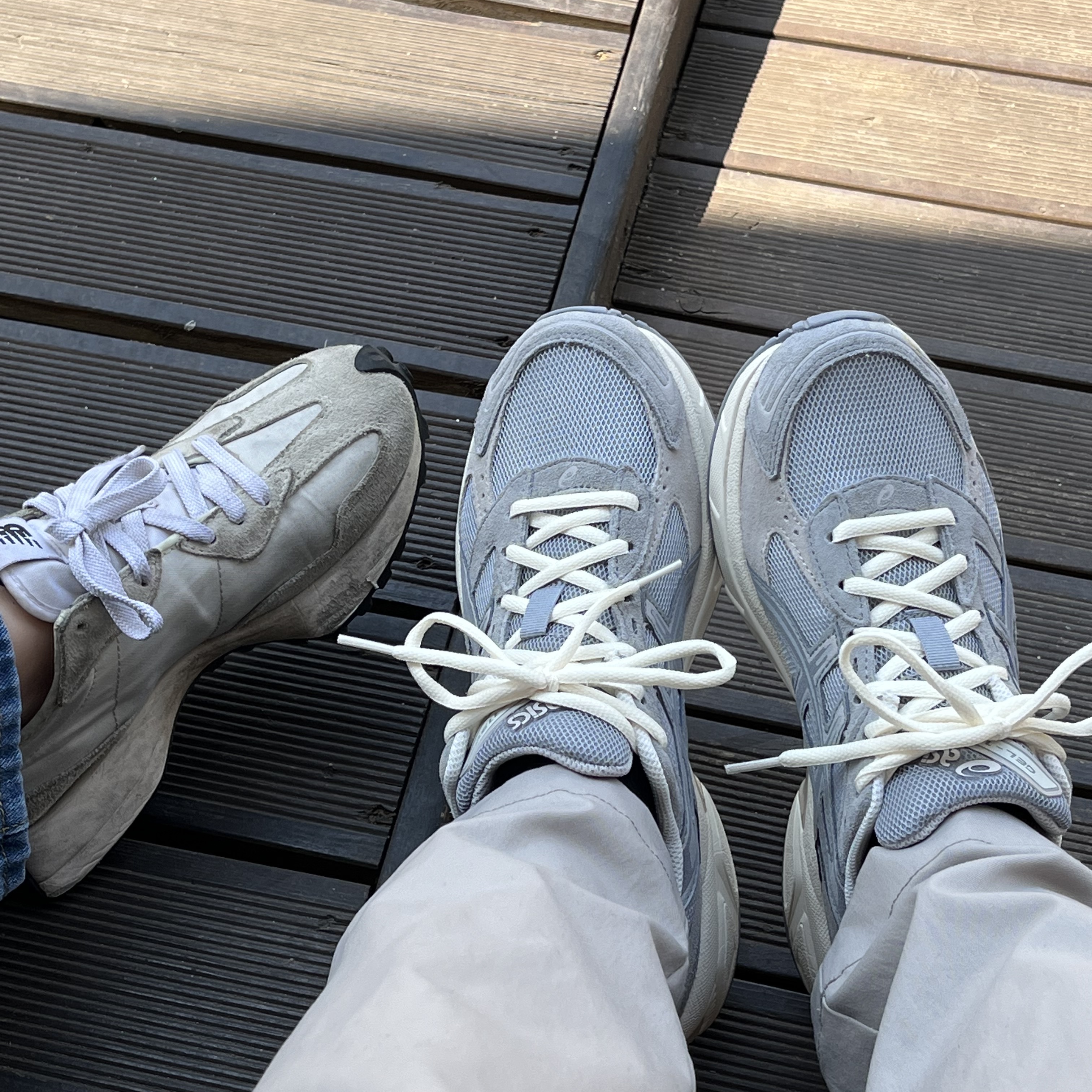 Asics Gel-1130 Piedmont Grey 착용 스타일