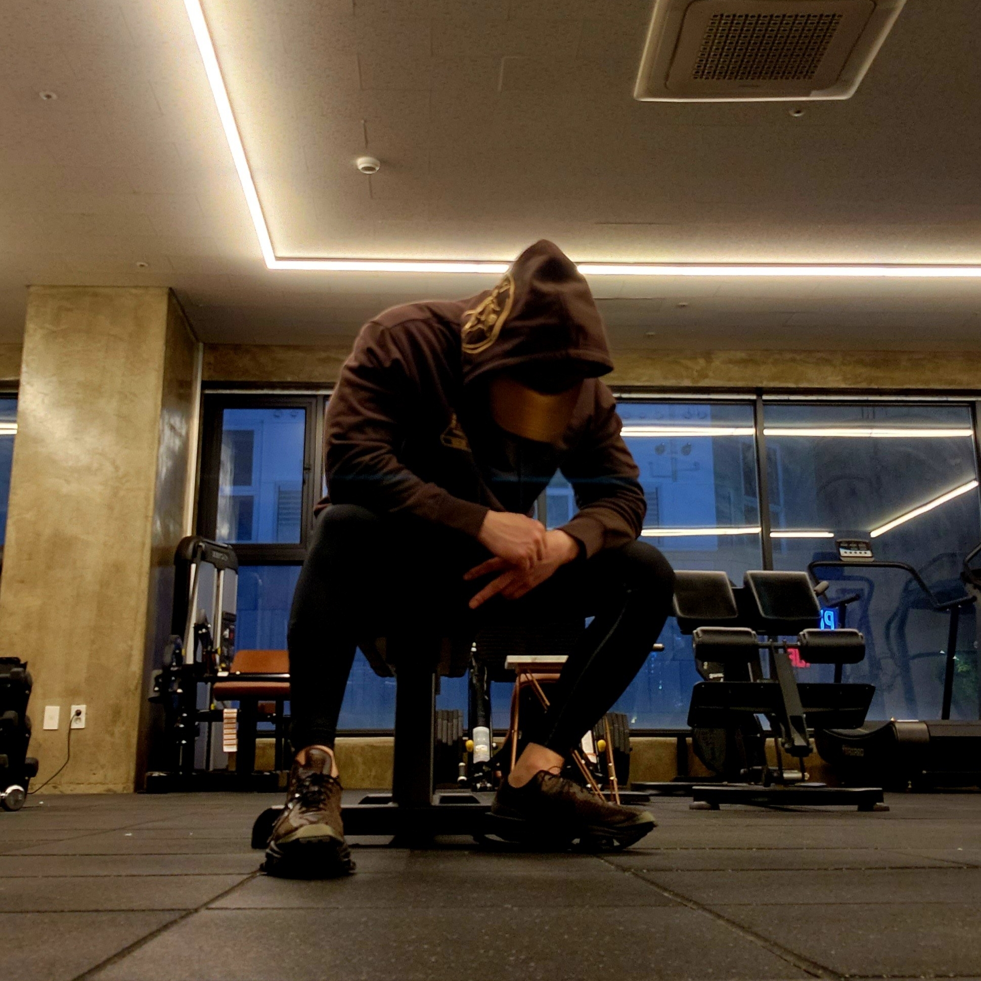 Palace Tri-Archaeology Hood Brown - 21SS, Nike x Matthew M Williams Zoom 004 Baroque Brown 착용 스타일 - 2