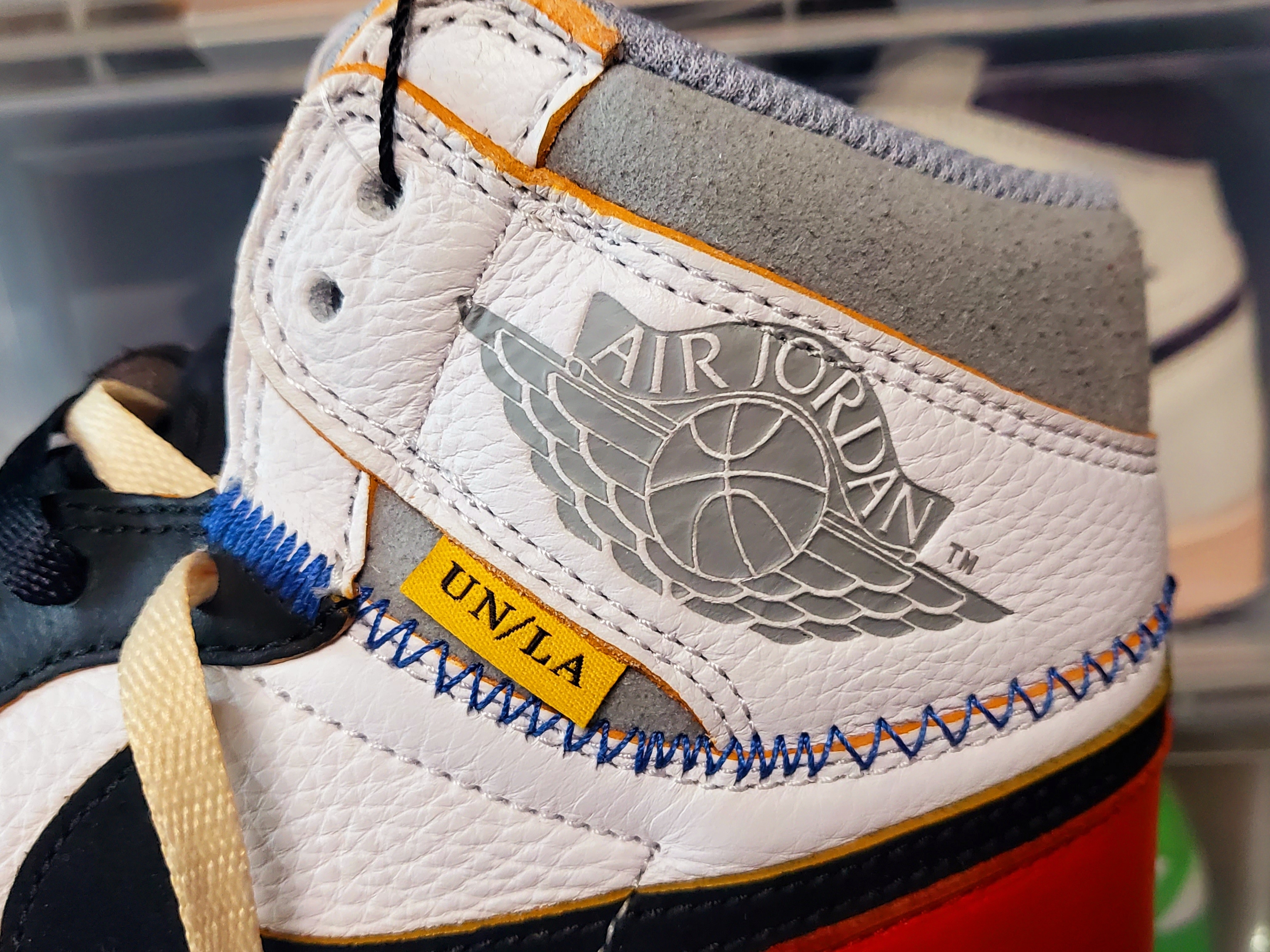 Jordan 1 x Union Retro High Black Toe 착용 스타일 - 5