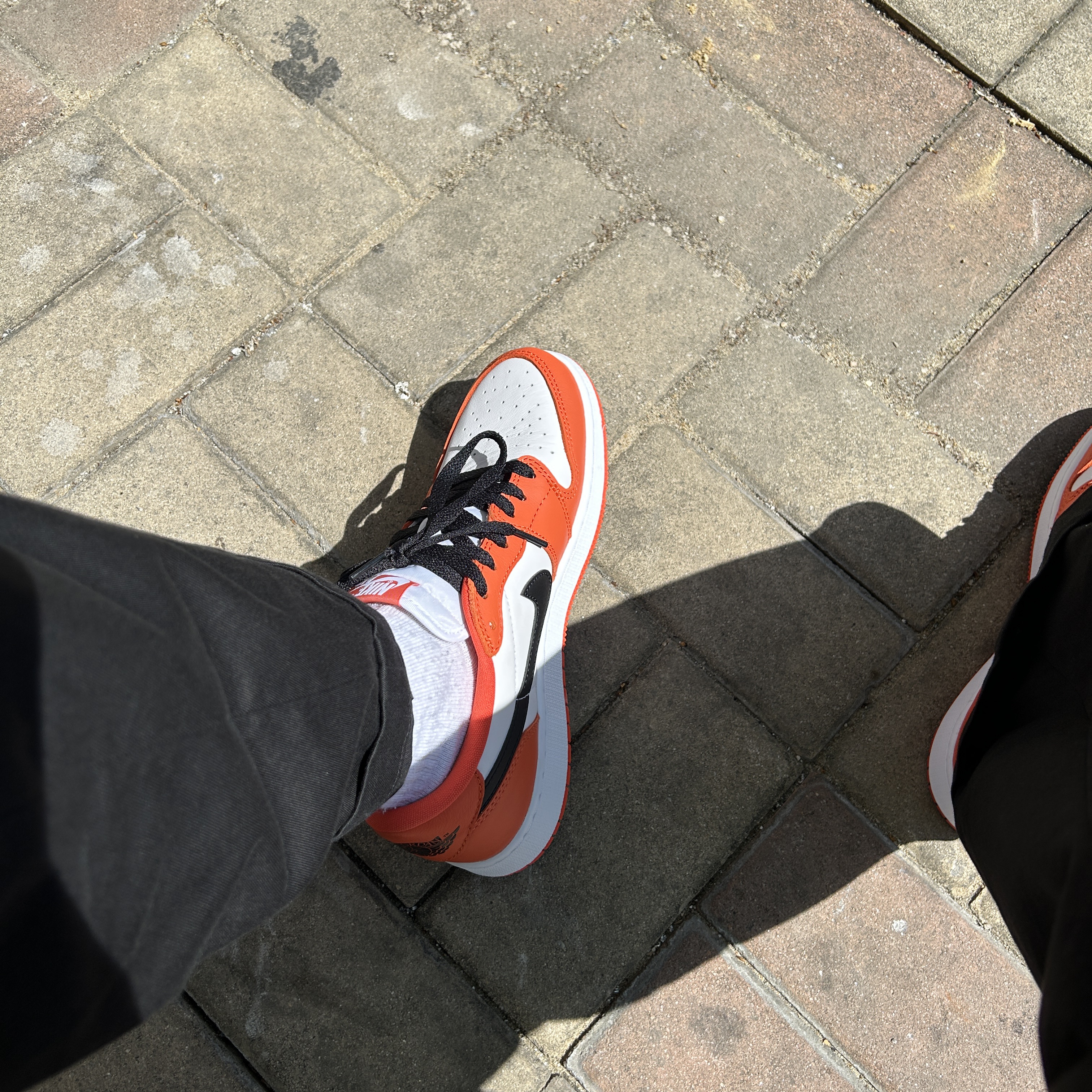(GS) Jordan 1 Low OG Starfish 착용 스타일