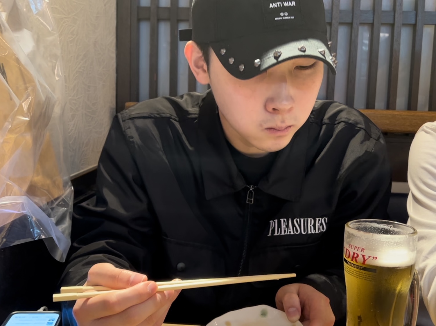 Supreme x Undercover Studded 6-Panel Black - 23SS 착용 스타일 - 5