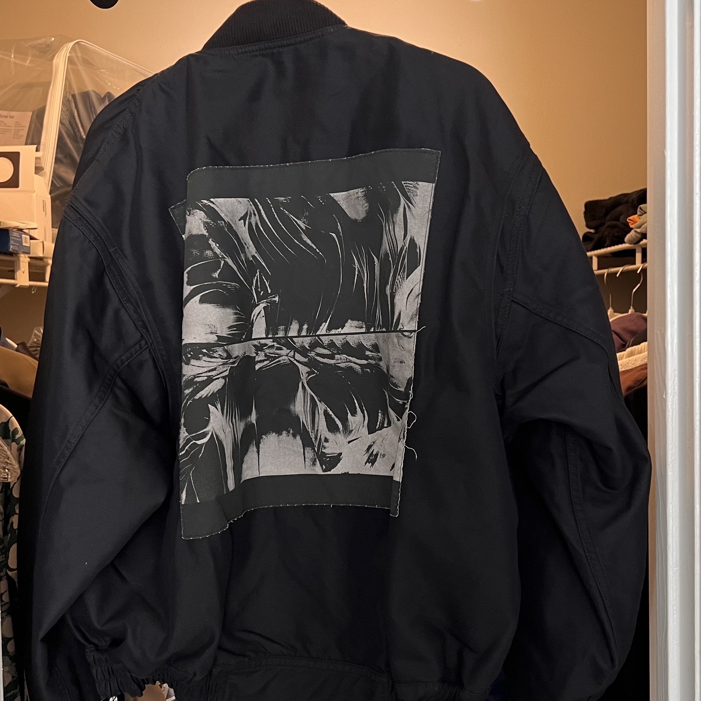 Cav Empt Covered Jacket Black - 23SS 착용 스타일 - 2