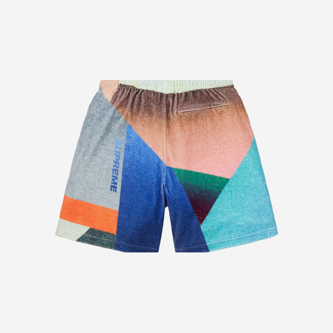 Supreme Geo Velour Shorts Multicolor - 23SS 상세 이미지 2