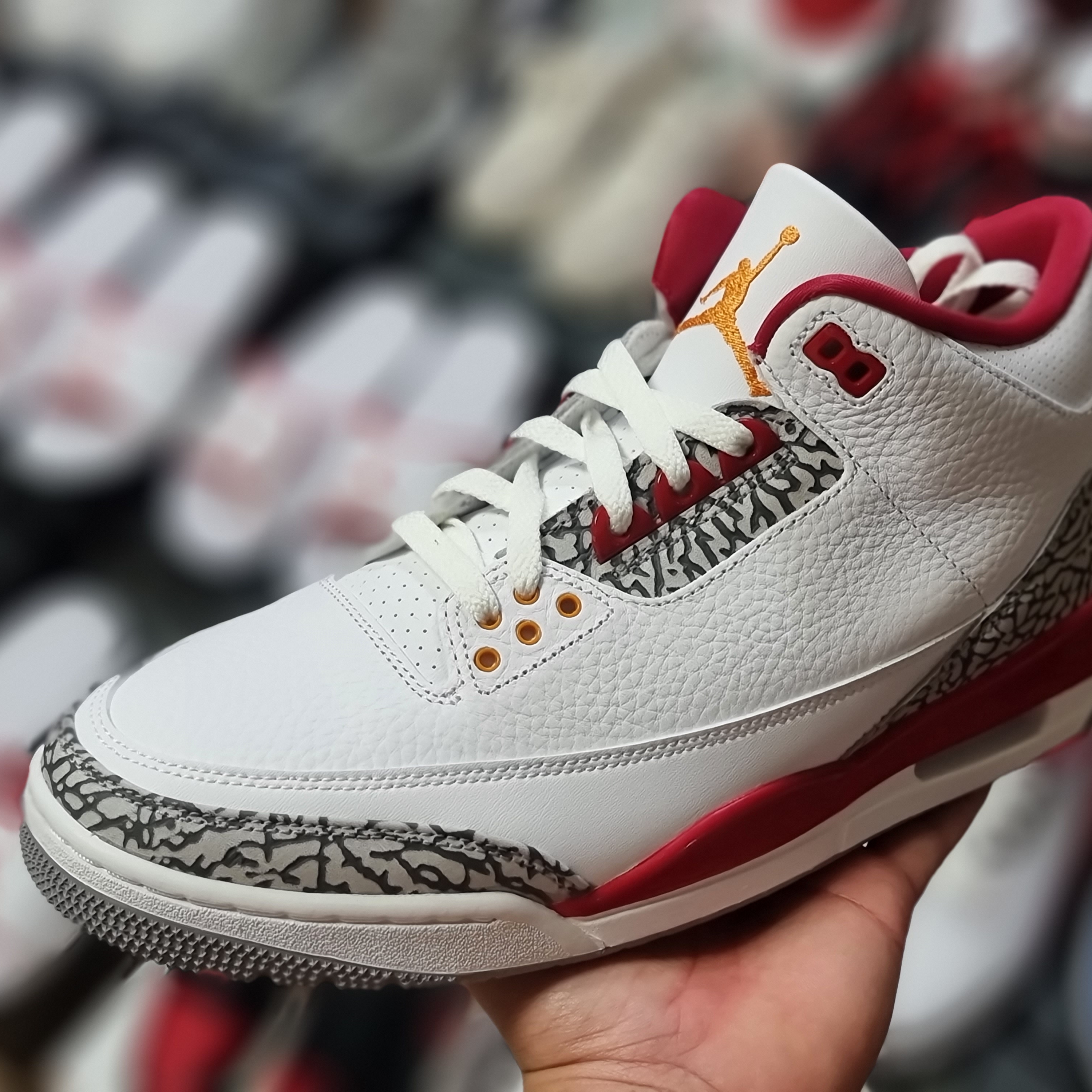 Jordan 3 Retro Cardinal Red 착용 스타일