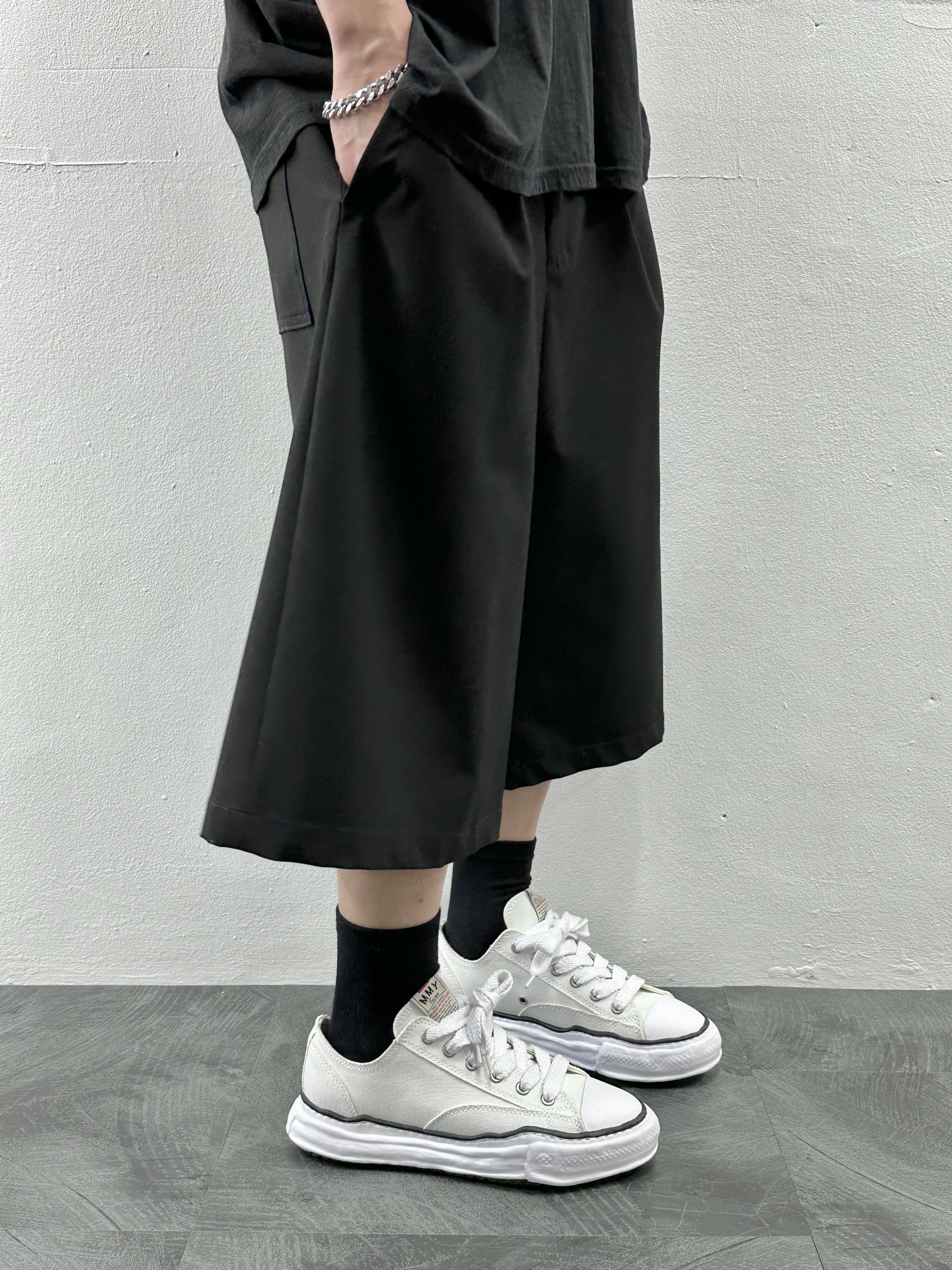 Maison Mihara Yasuhiro Peterson OG Sole Canvas Low Sneakers White 착용 스타일