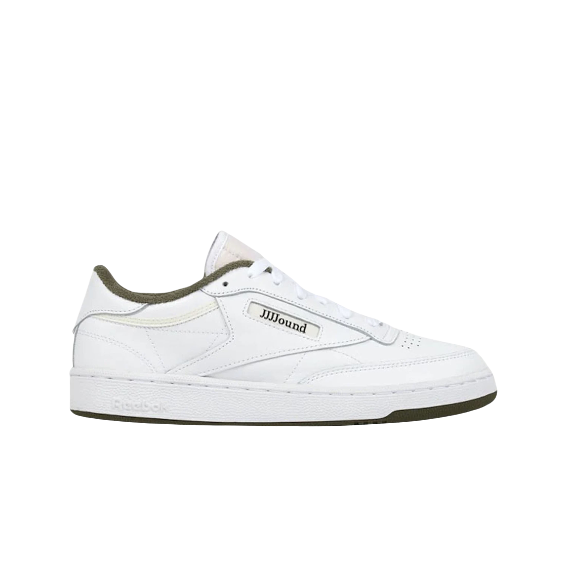 리복 x JJJ자운드 클럽 씨 화이트 올리브(Reebok x JJJJound Club C White Olive)