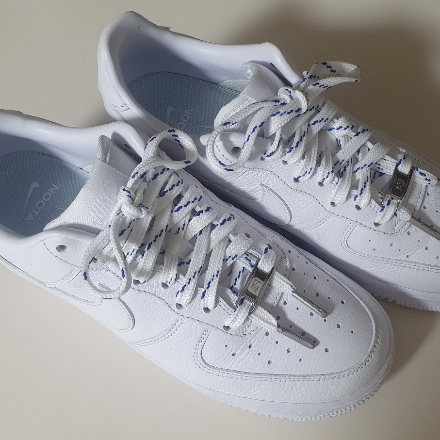 Nike x Drake Nocta Air Force 1 Low SP Certified Lover Boy White 착용 스타일 - 2