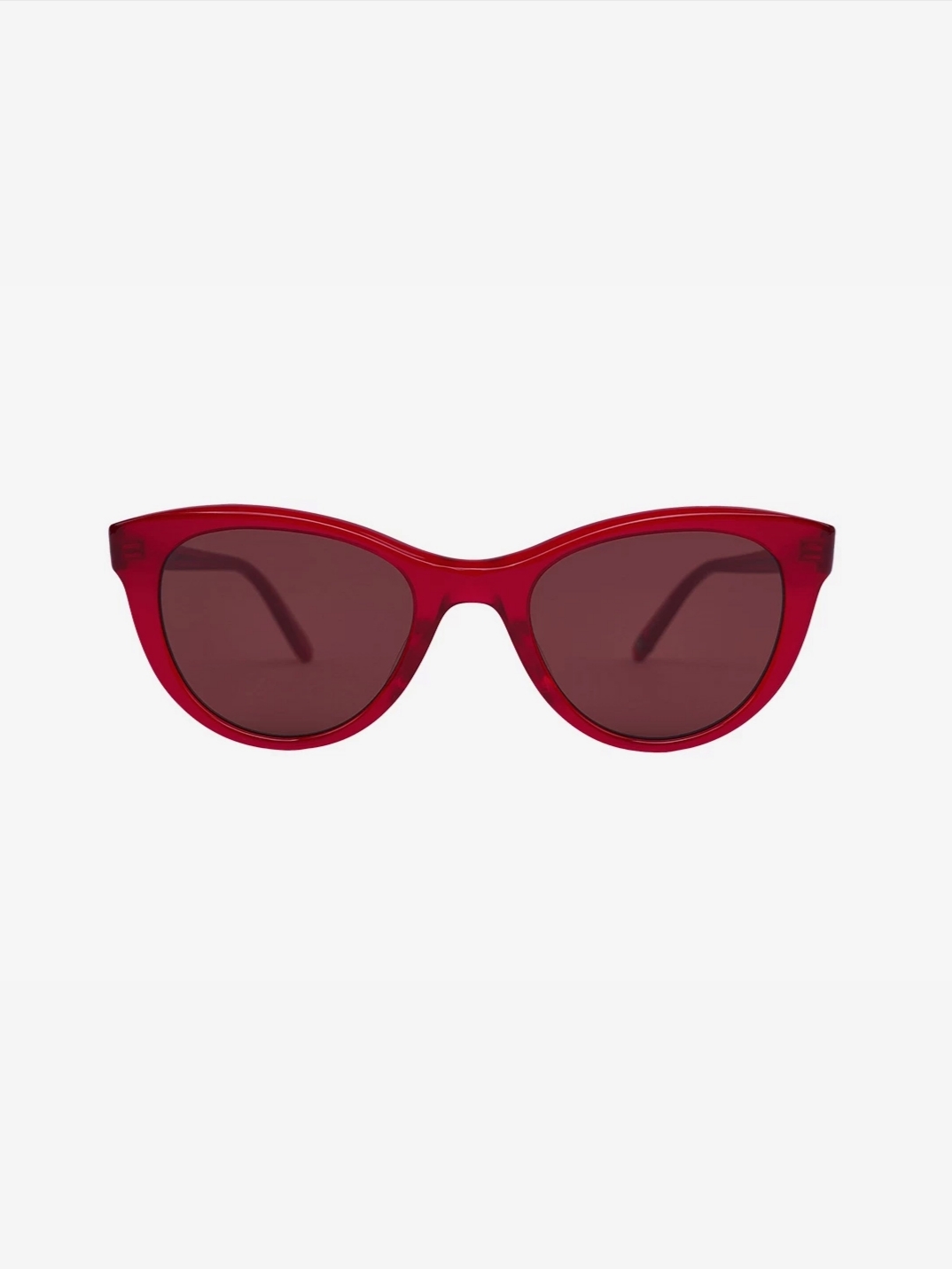 Garrett Leight x Clare Vivier Coquelicot 착용 스타일