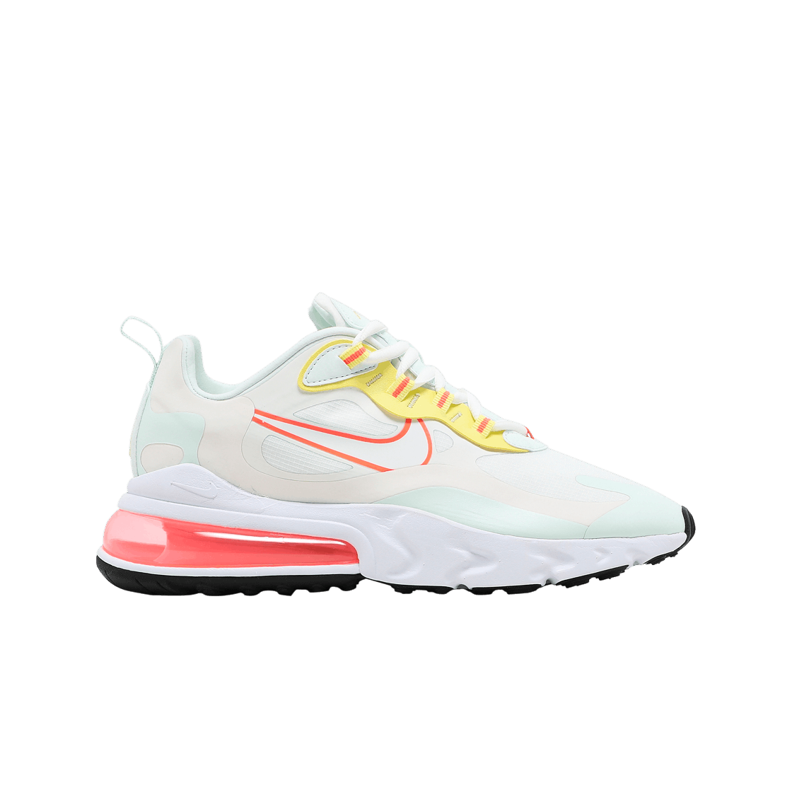 (W) 나이키 에어맥스 270 리액트 페일 아이보리 베얼리 그린((W) Nike Air Max 270 React Pale Ivory Barely Green)
