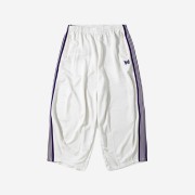 Needles H.D. Track Pants Poly Smooth Ice White