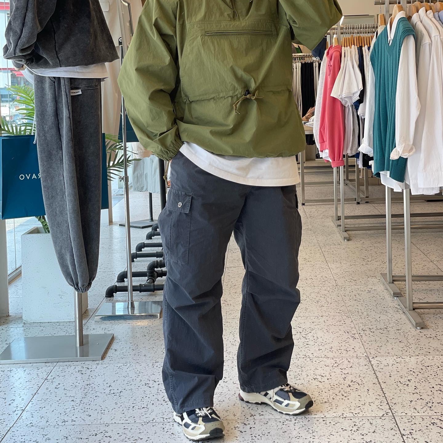 Adidas x Song for the Mute Shadowturf Core Black 착용 스타일 - 1