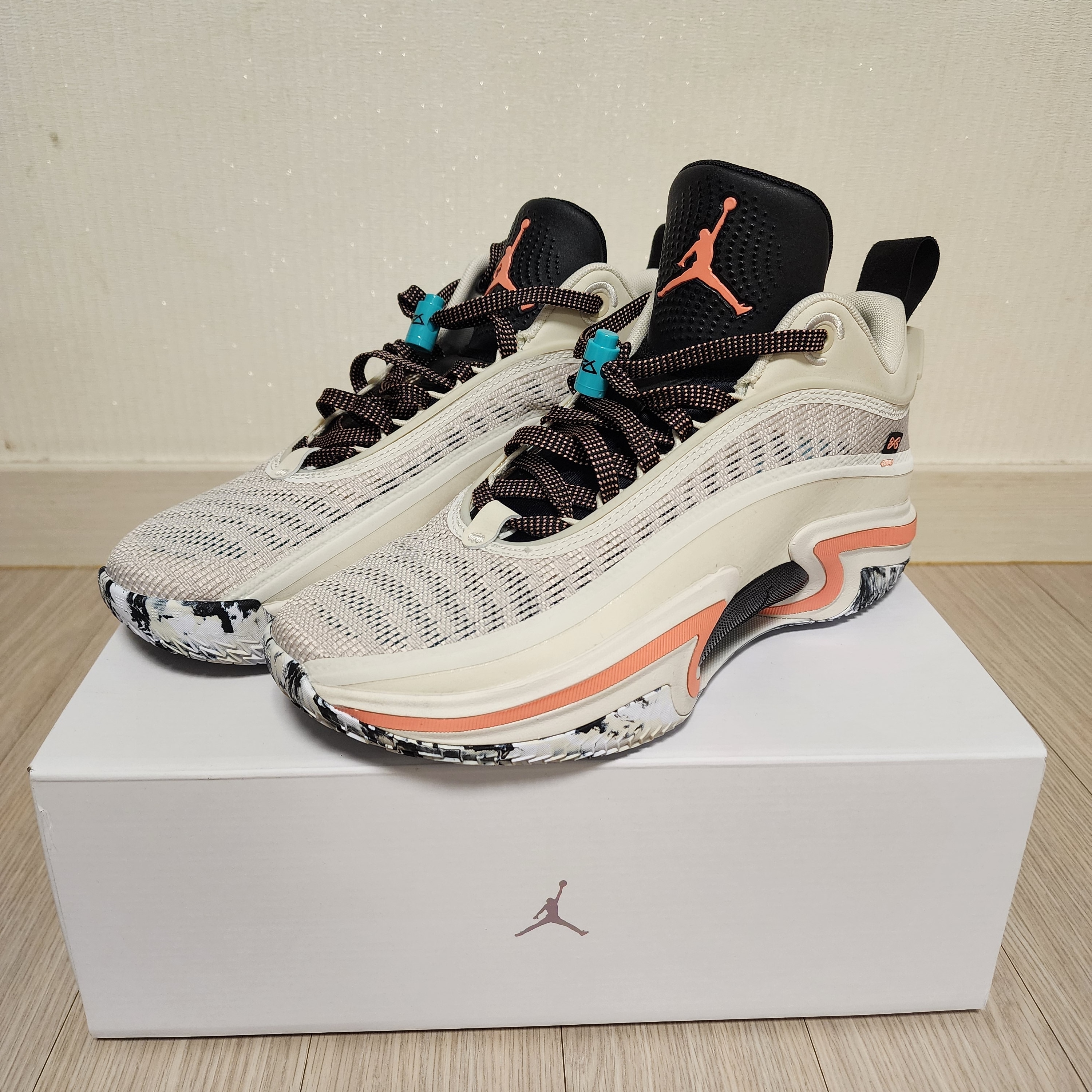 Jordan XXXVI PF Light Orewood Brown 착용 스타일 - 1